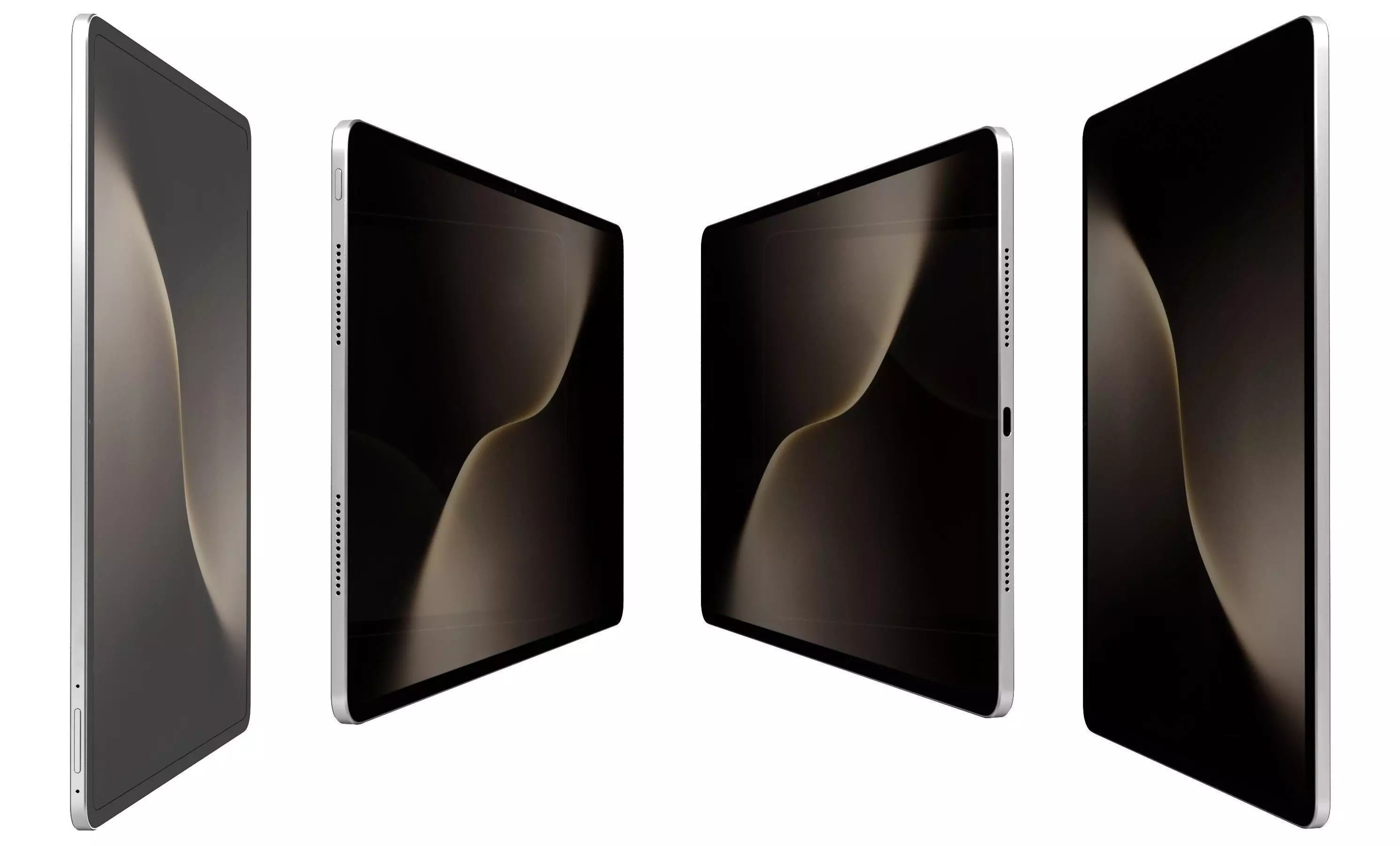 Honor MagicPad 3 13 3 inch White High Poly  3D model_6