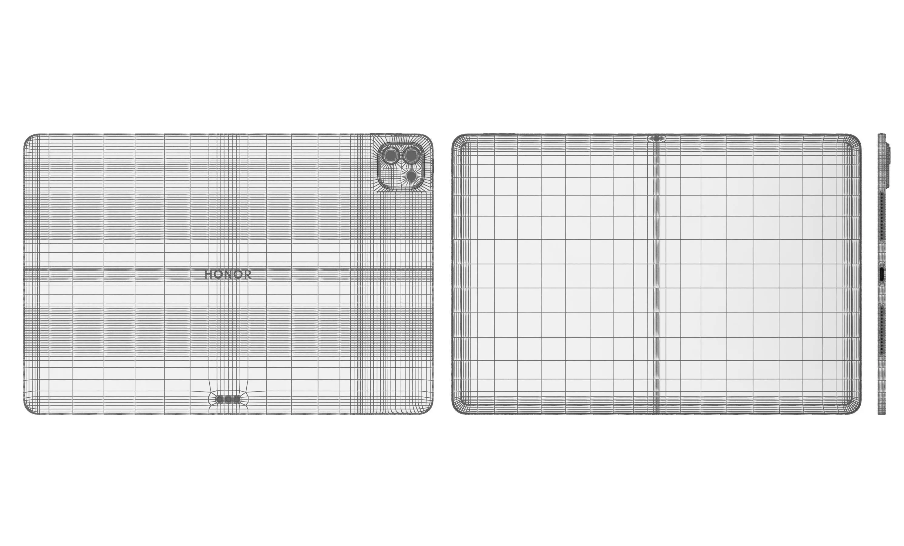 Honor MagicPad 3 13 3 inch White High Poly  3D model_20