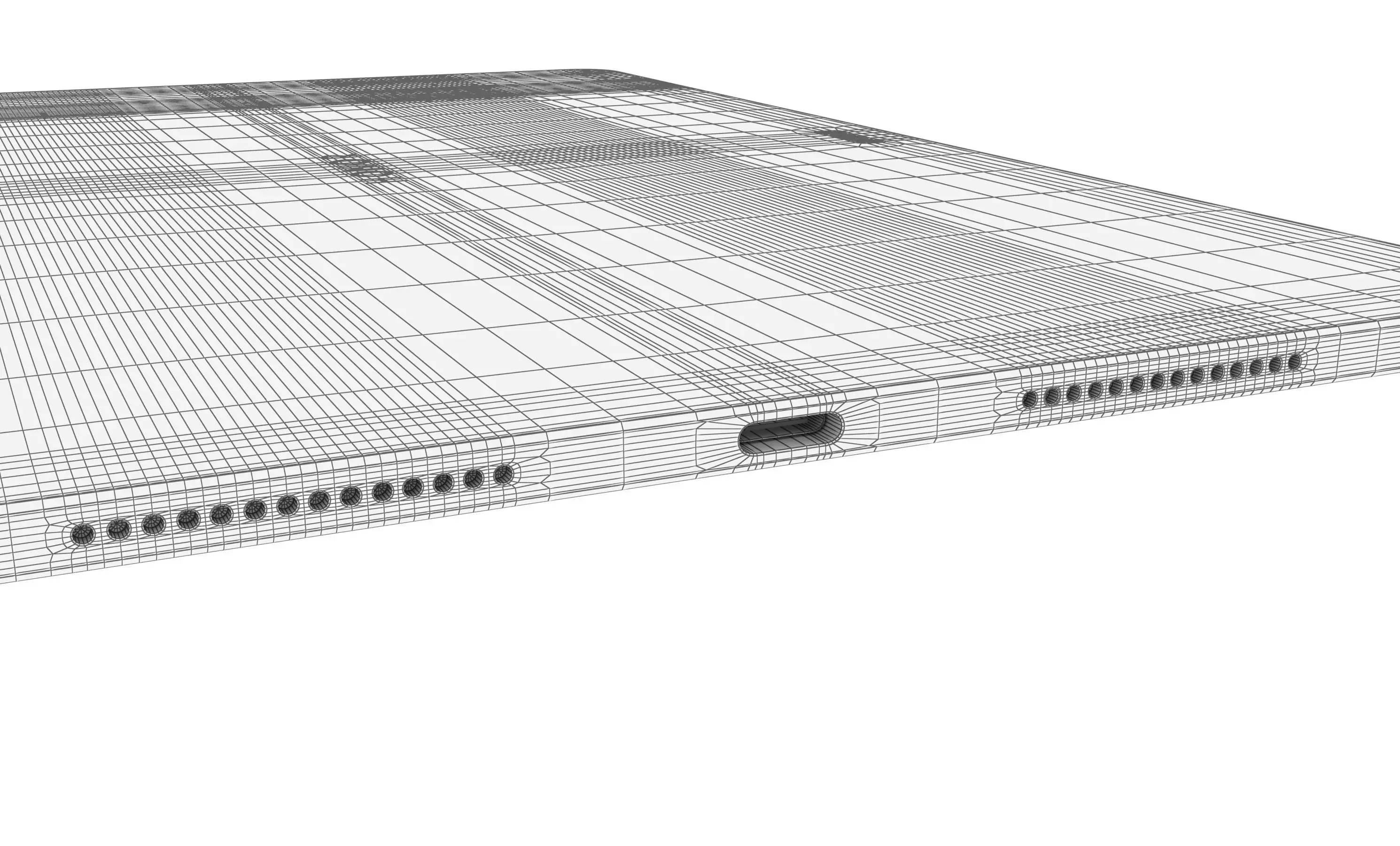 Honor MagicPad 3 13 3 inch White High Poly  3D model_26