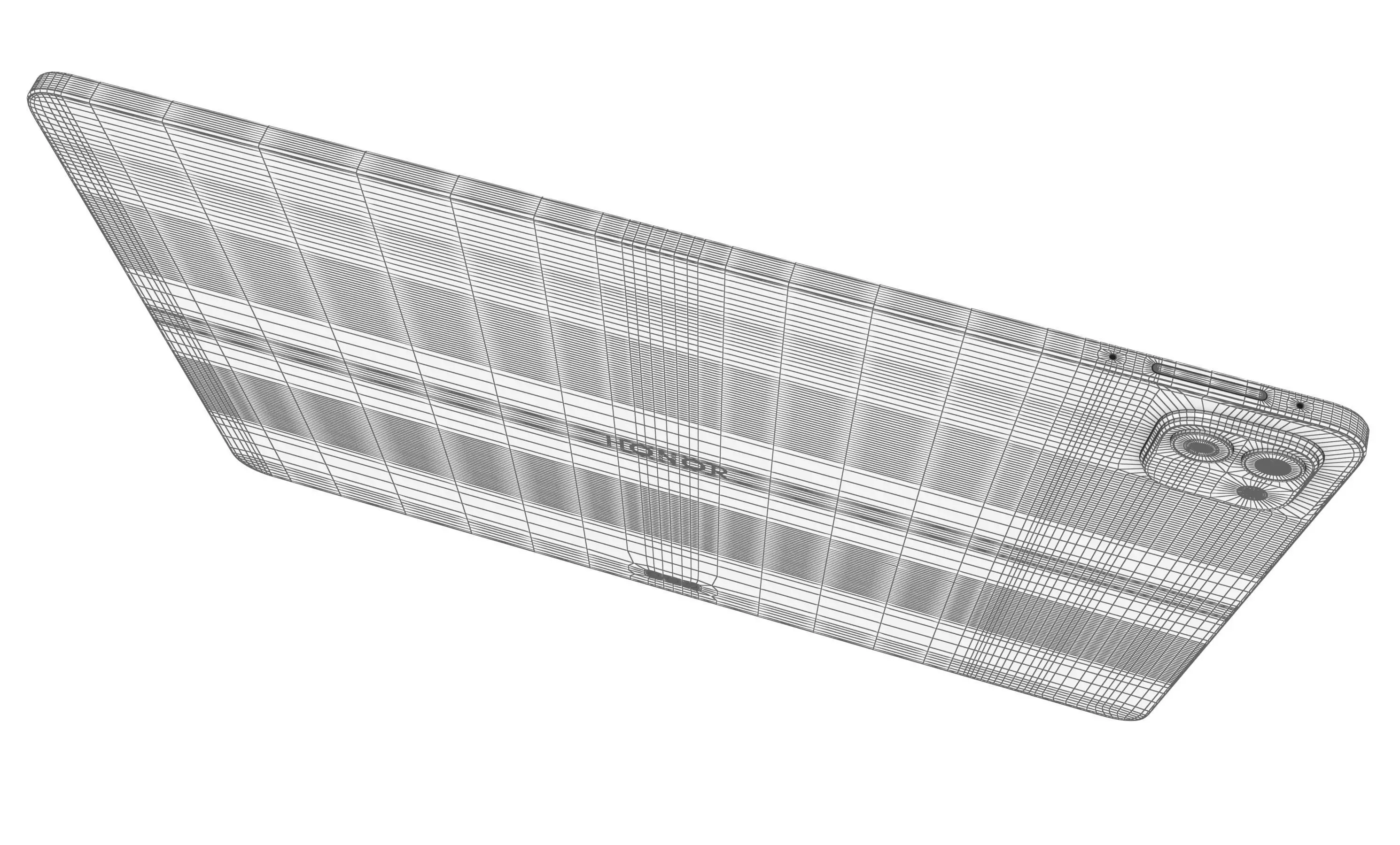 Honor MagicPad 3 13 3 inch White High Poly  3D model_19