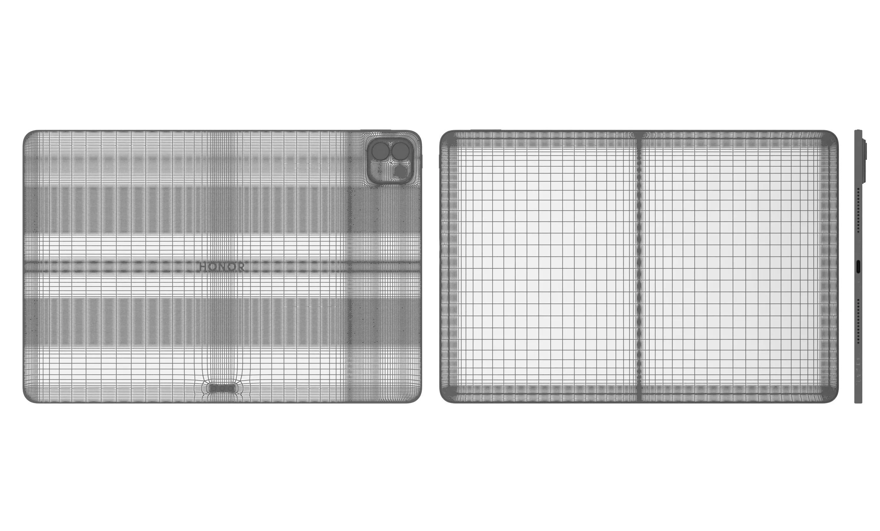 Honor MagicPad 3 13 3 inch White High Poly  3D model_22