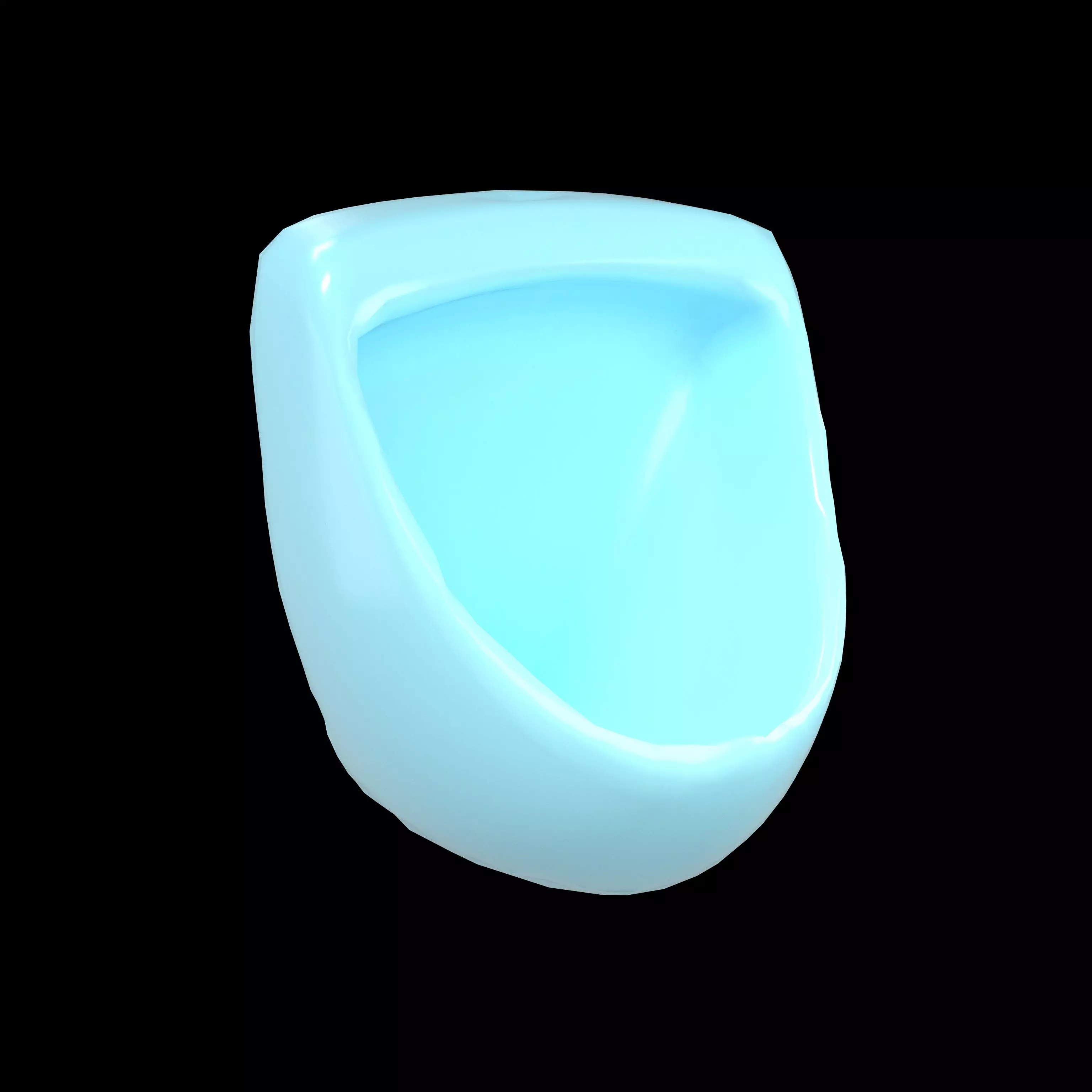 Urinal v1 003 Low-poly 3D model