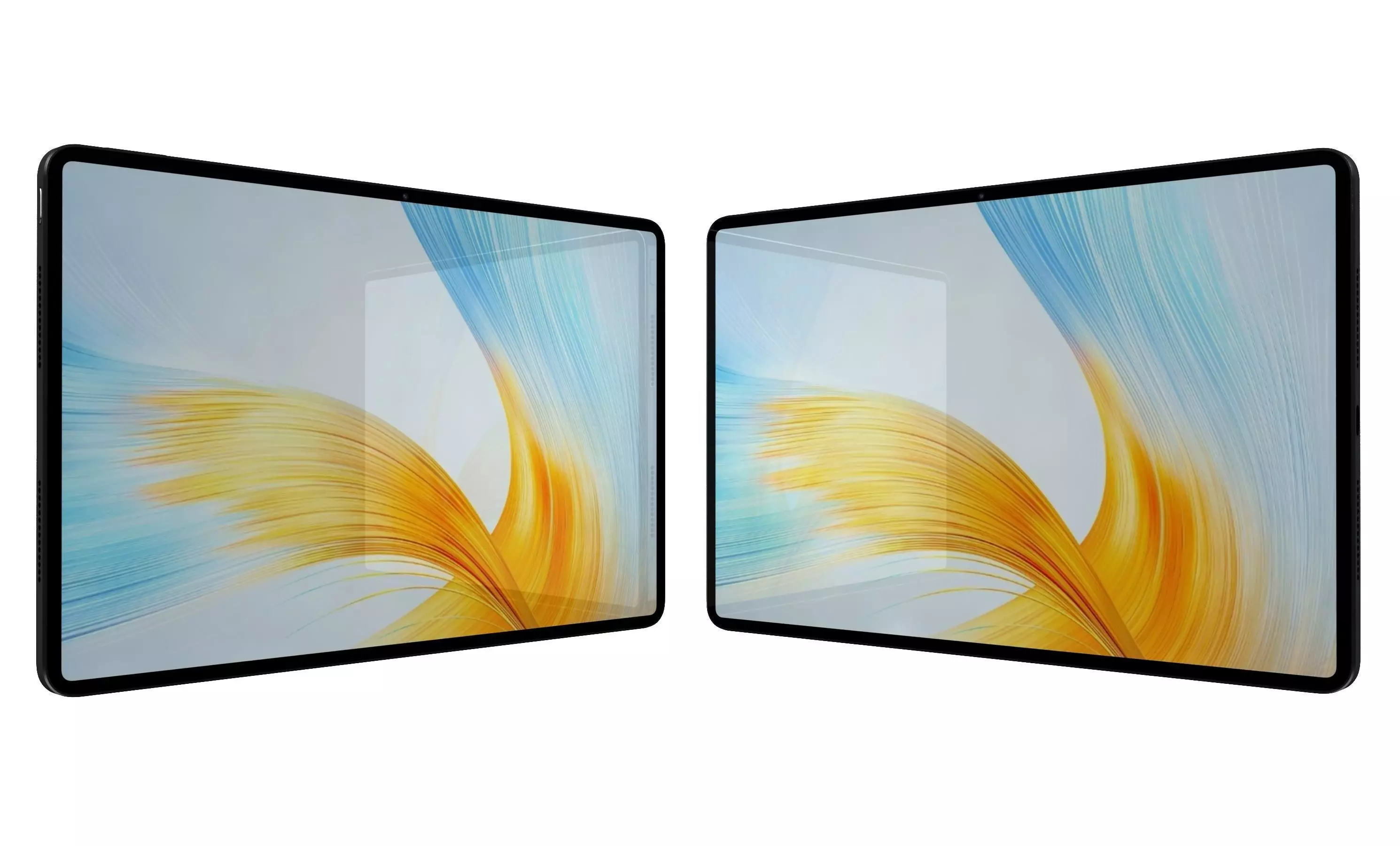 Honor MagicPad 13 Black High Poly 3D model_10