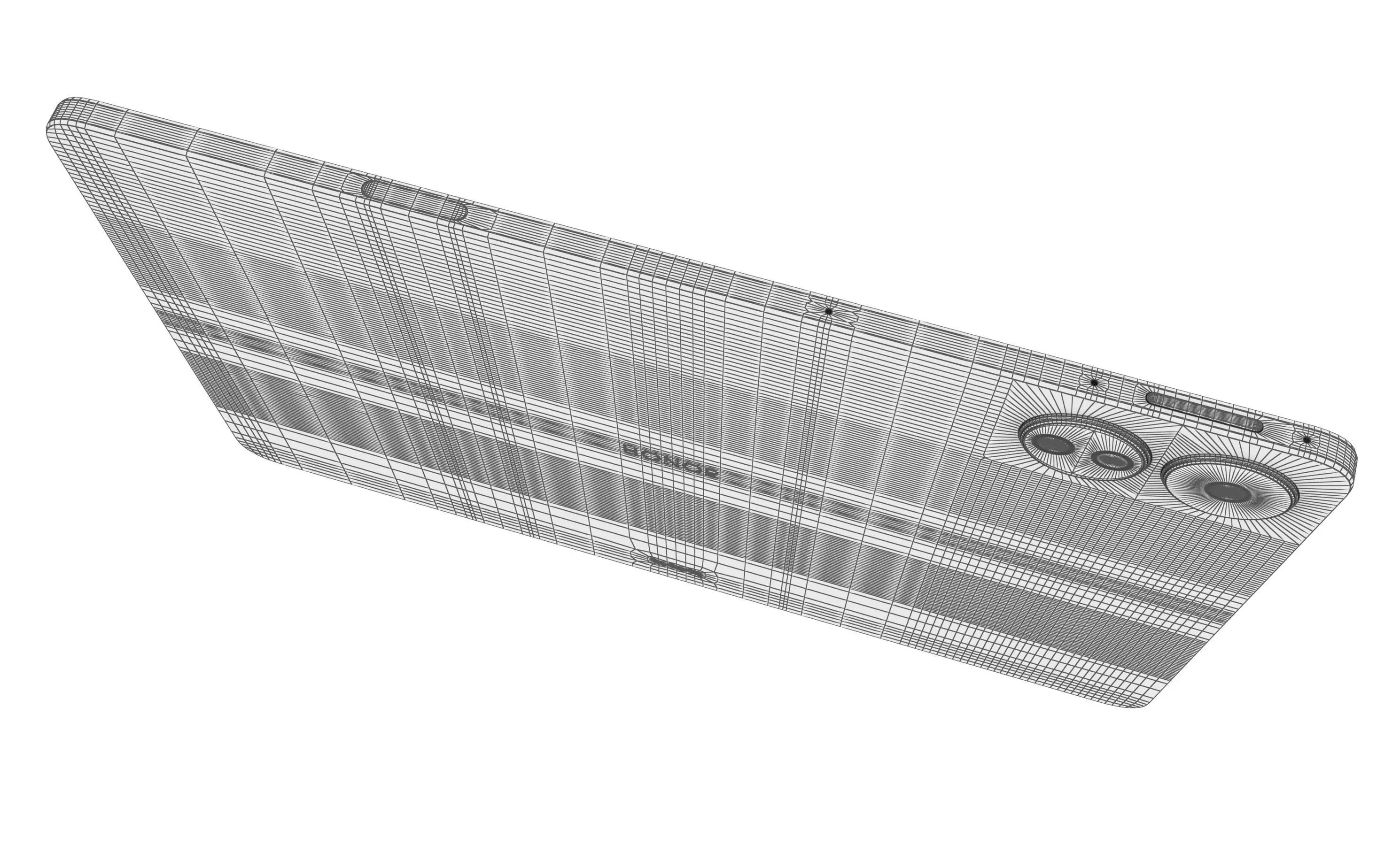 Honor MagicPad 13 Black High Poly 3D model_14