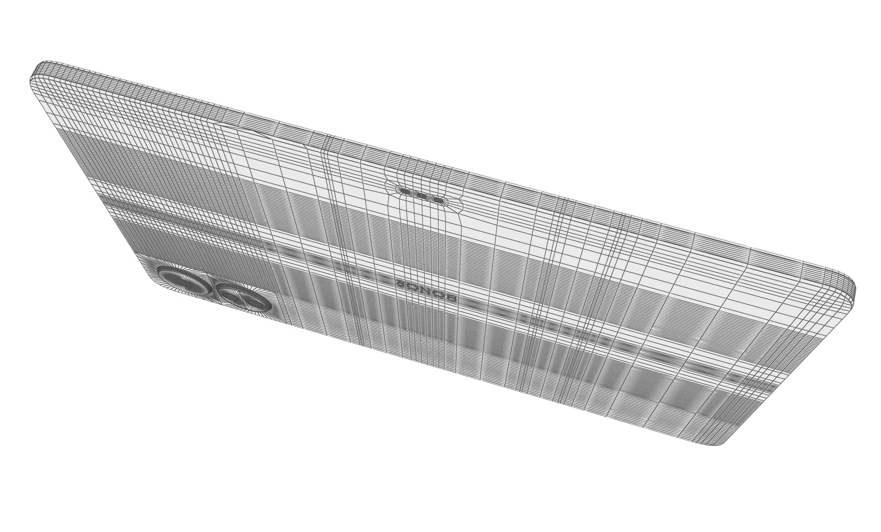 Honor MagicPad 13 Black High Poly 3D model_16