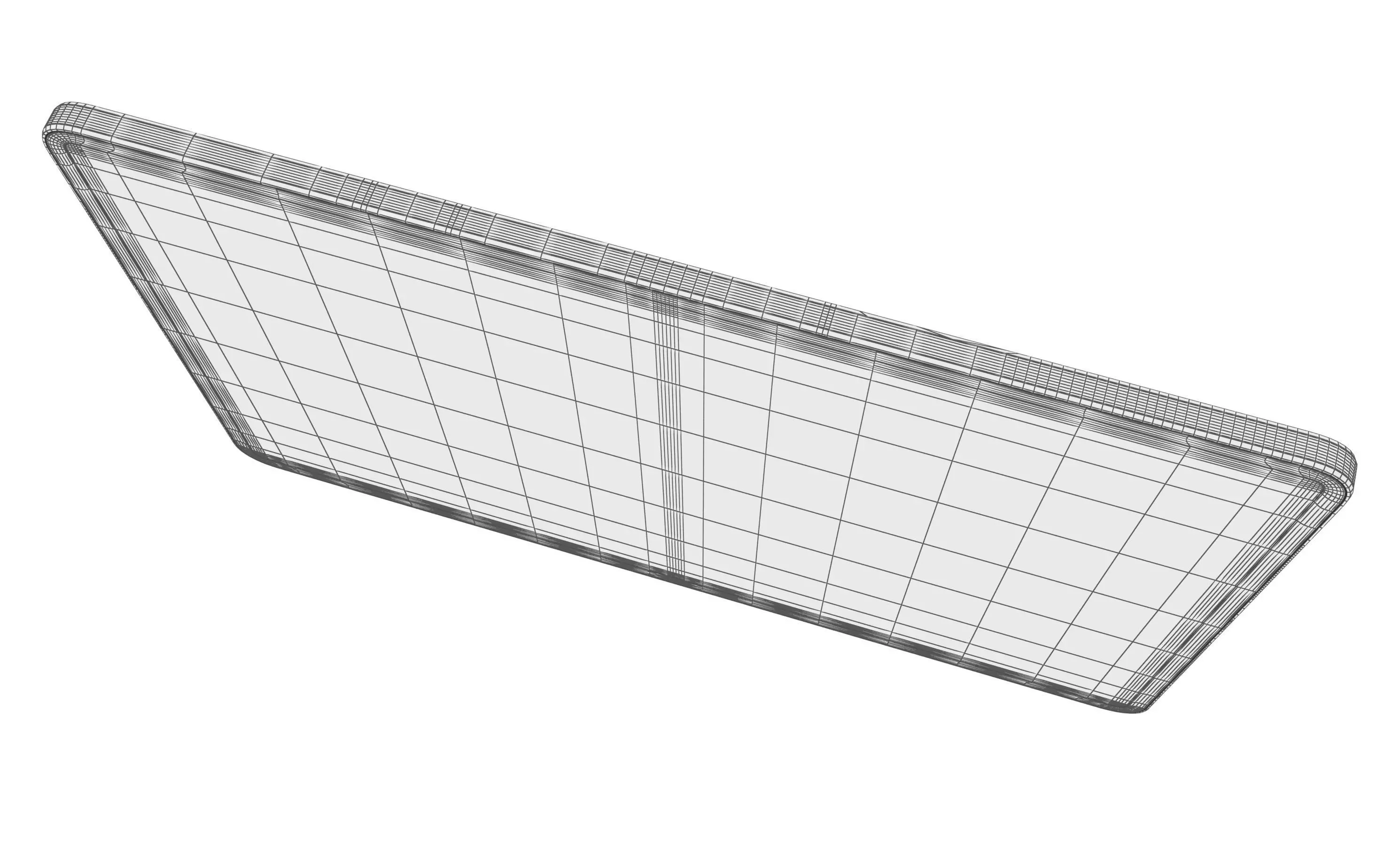 Honor MagicPad 13 Black High Poly 3D model_15