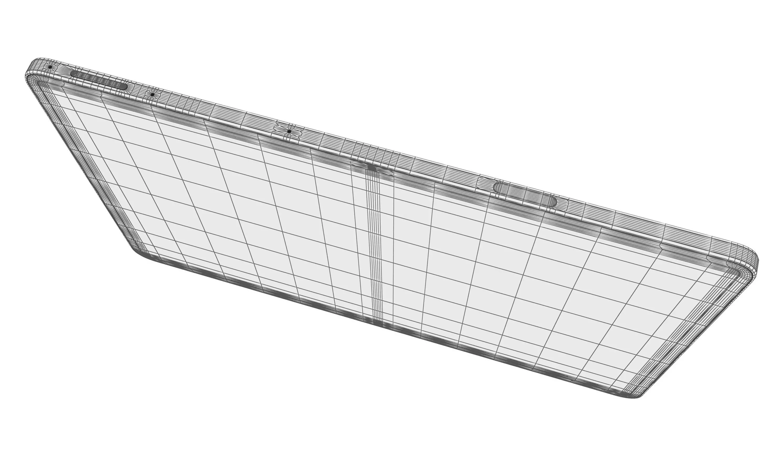 Honor MagicPad 13 Black High Poly 3D model_13