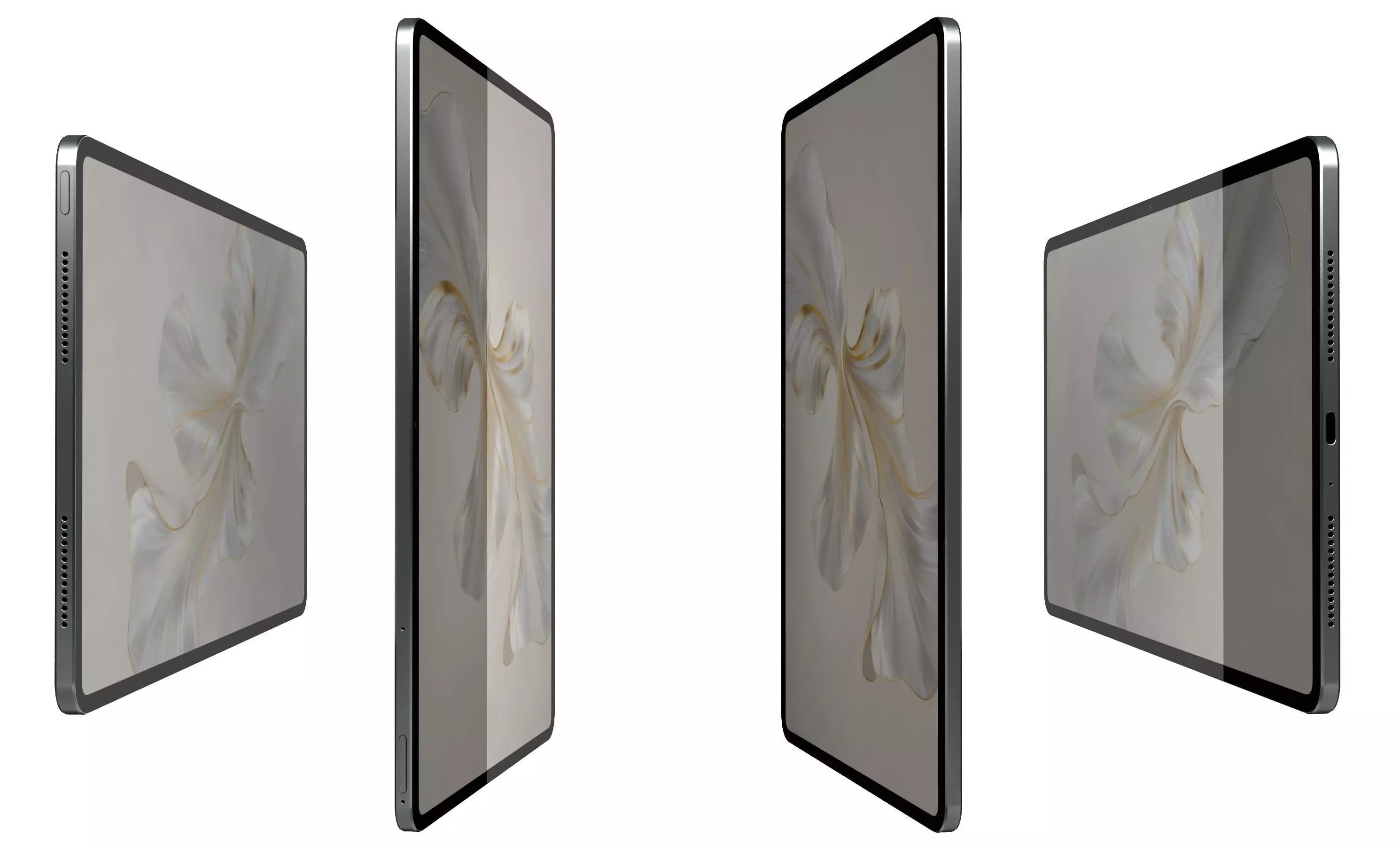 Honor Pad 9 Pro Star Gray High Poly  3D model_27