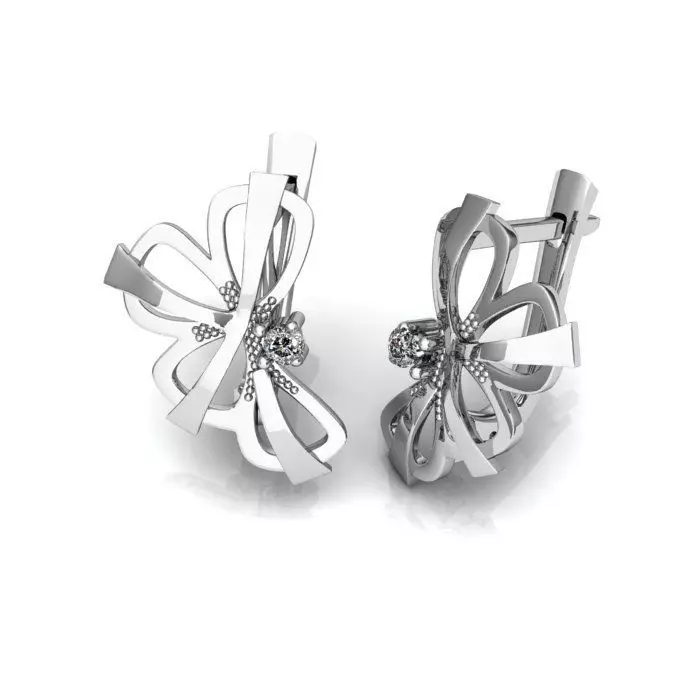 121-Piece Earring and Cufflink bundle 3D print model_107