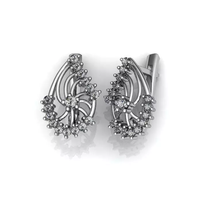 121-Piece Earring and Cufflink bundle 3D print model_109