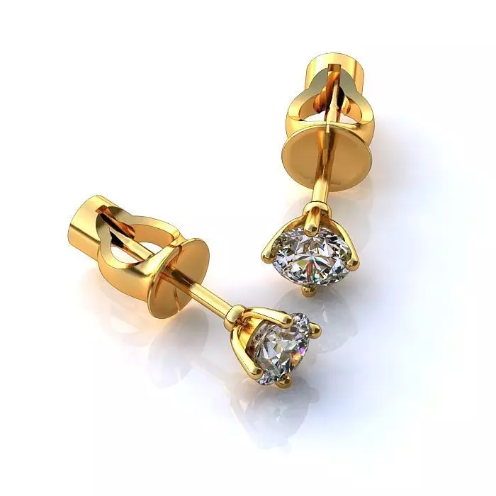 121-Piece Earring and Cufflink bundle 3D print model_29