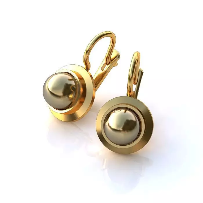 121-Piece Earring and Cufflink bundle 3D print model_92