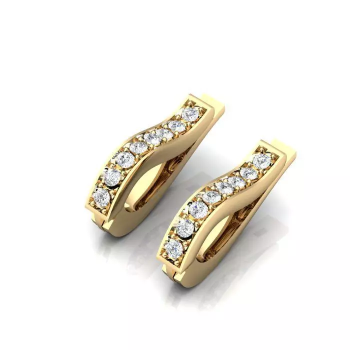 121-Piece Earring and Cufflink bundle 3D print model_98