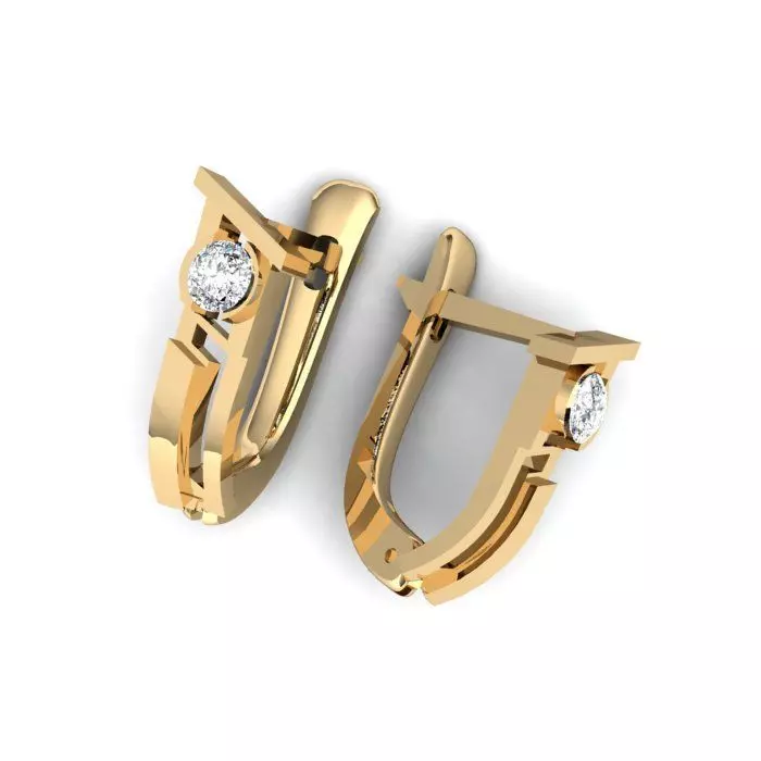 121-Piece Earring and Cufflink bundle 3D print model_103