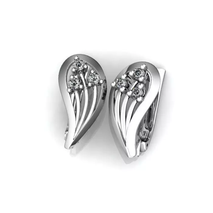 121-Piece Earring and Cufflink bundle 3D print model_110