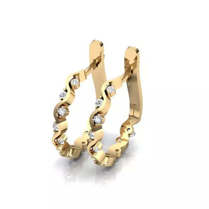 121-Piece Earring and Cufflink bundle 3D print model_119