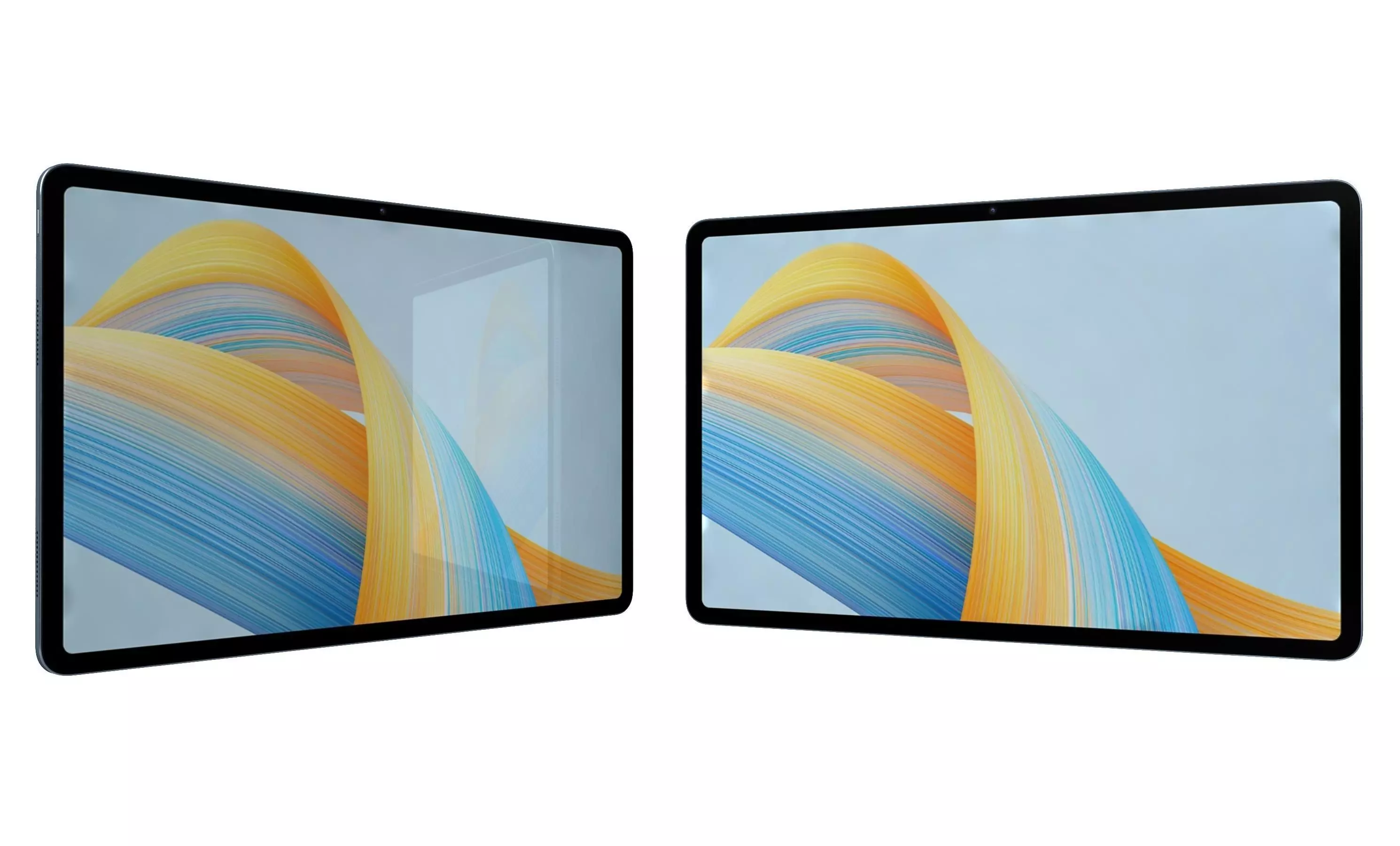 Honor Pad V8 Blue High Poly 3D model_10