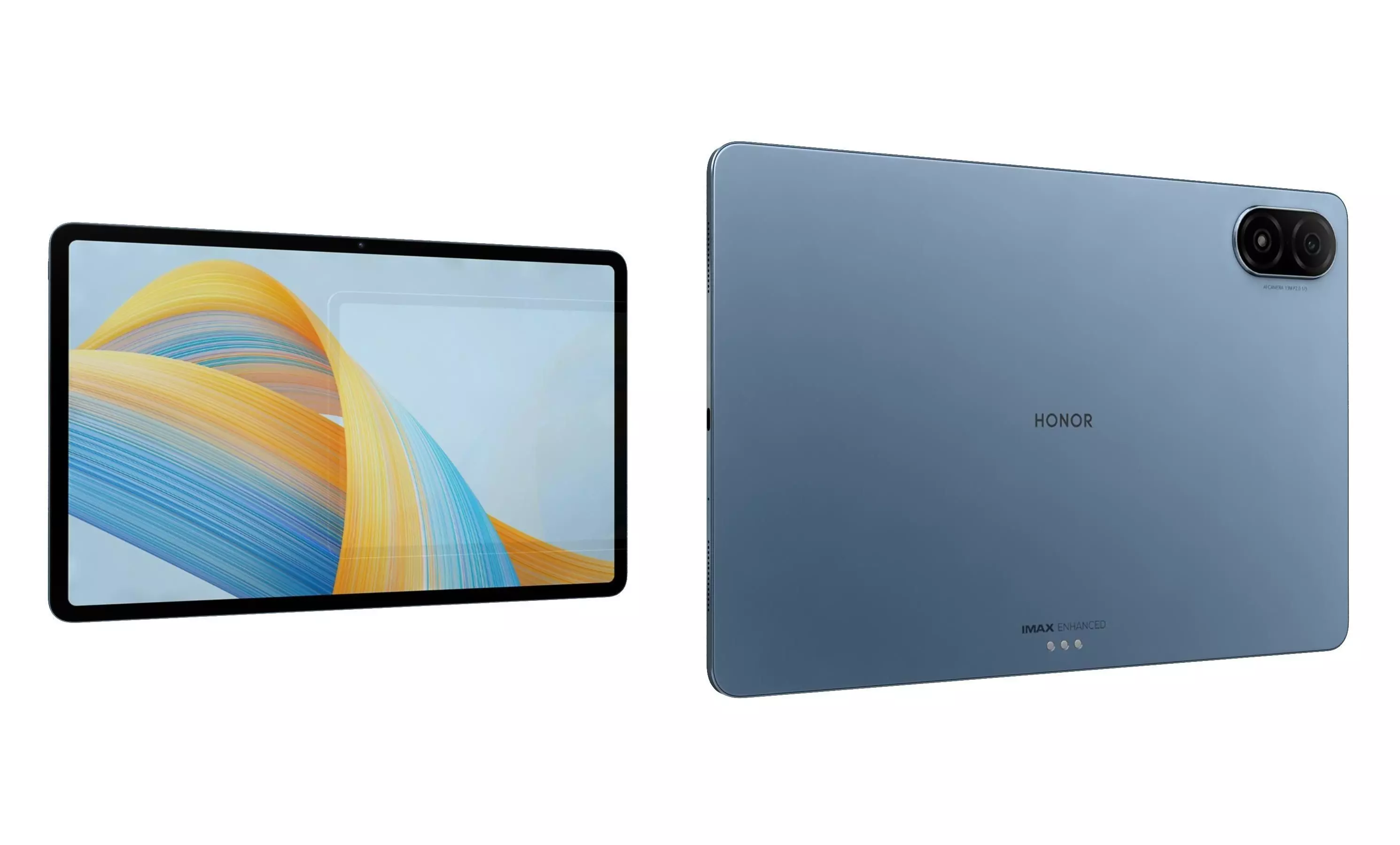 Honor Pad V8 Blue High Poly 3D model_1