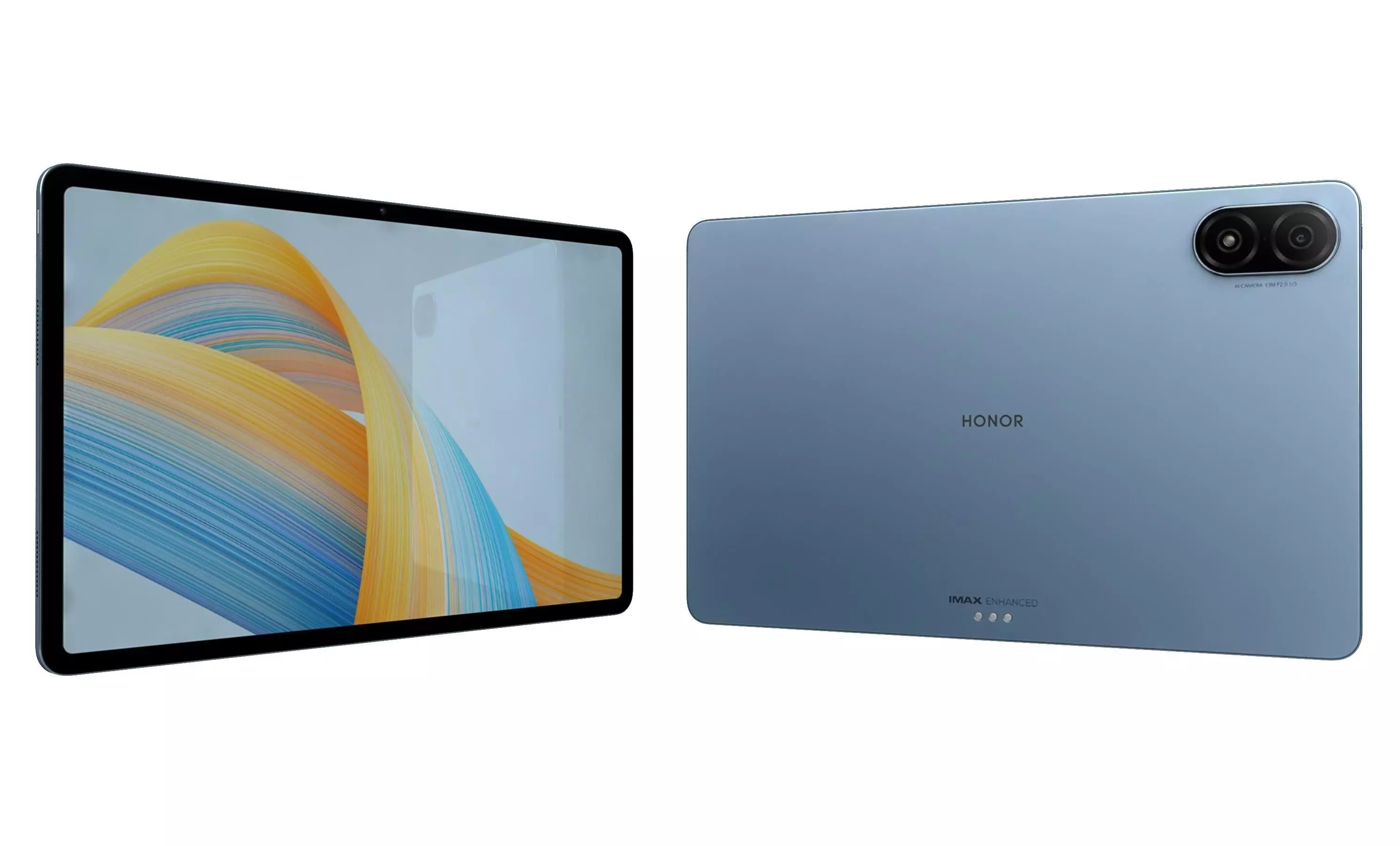 Honor Pad V8 Blue High Poly 3D model_21