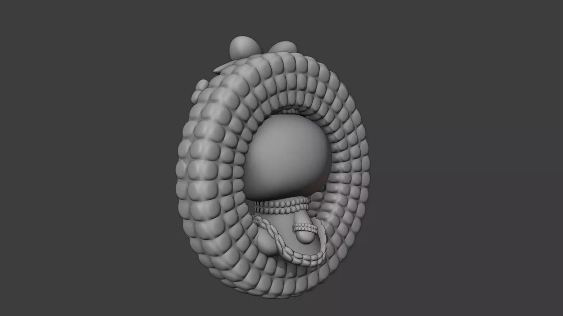 Christmas hello kitty sanrio figure 3D print model_6