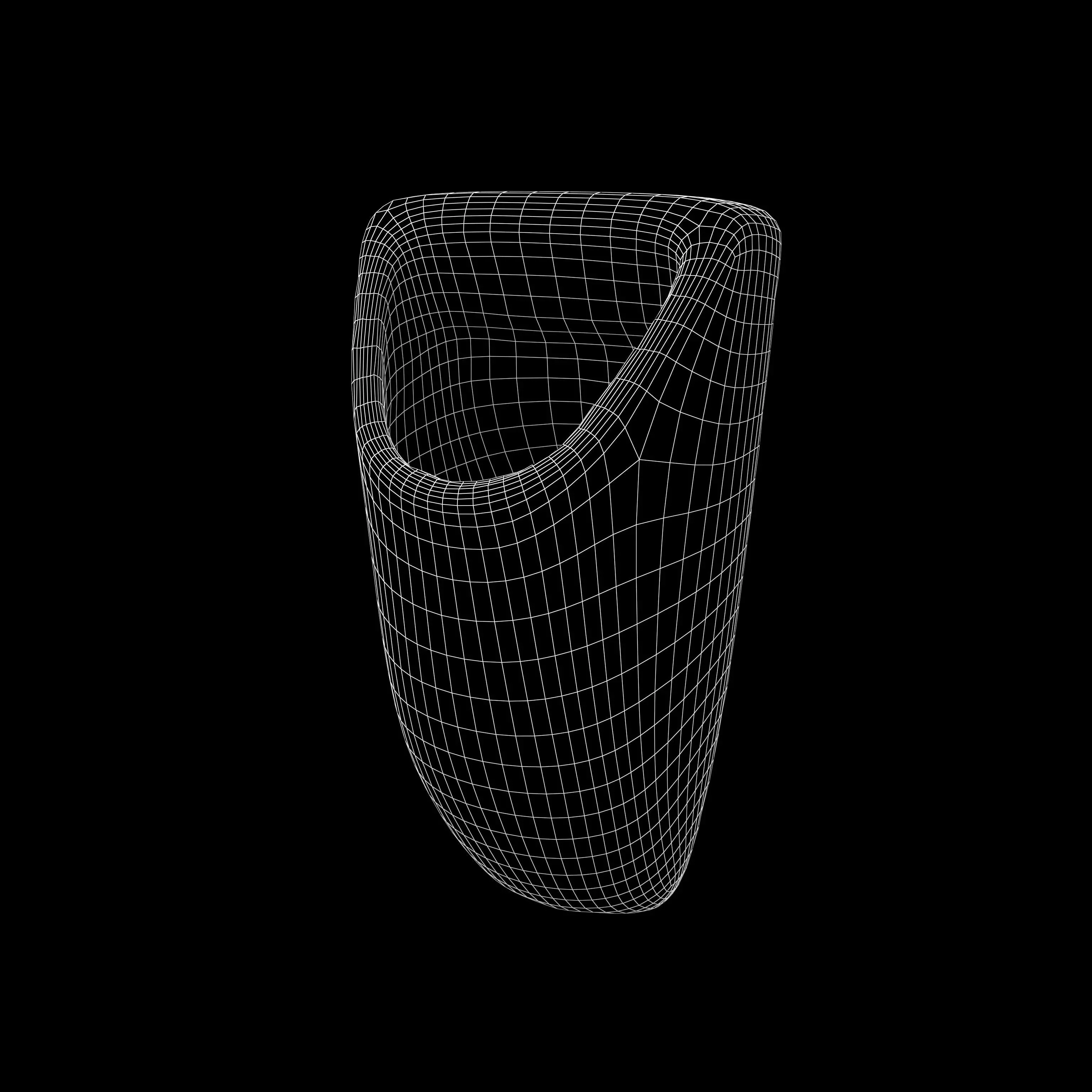 Urinal v2 001 Low-poly 3D model_5