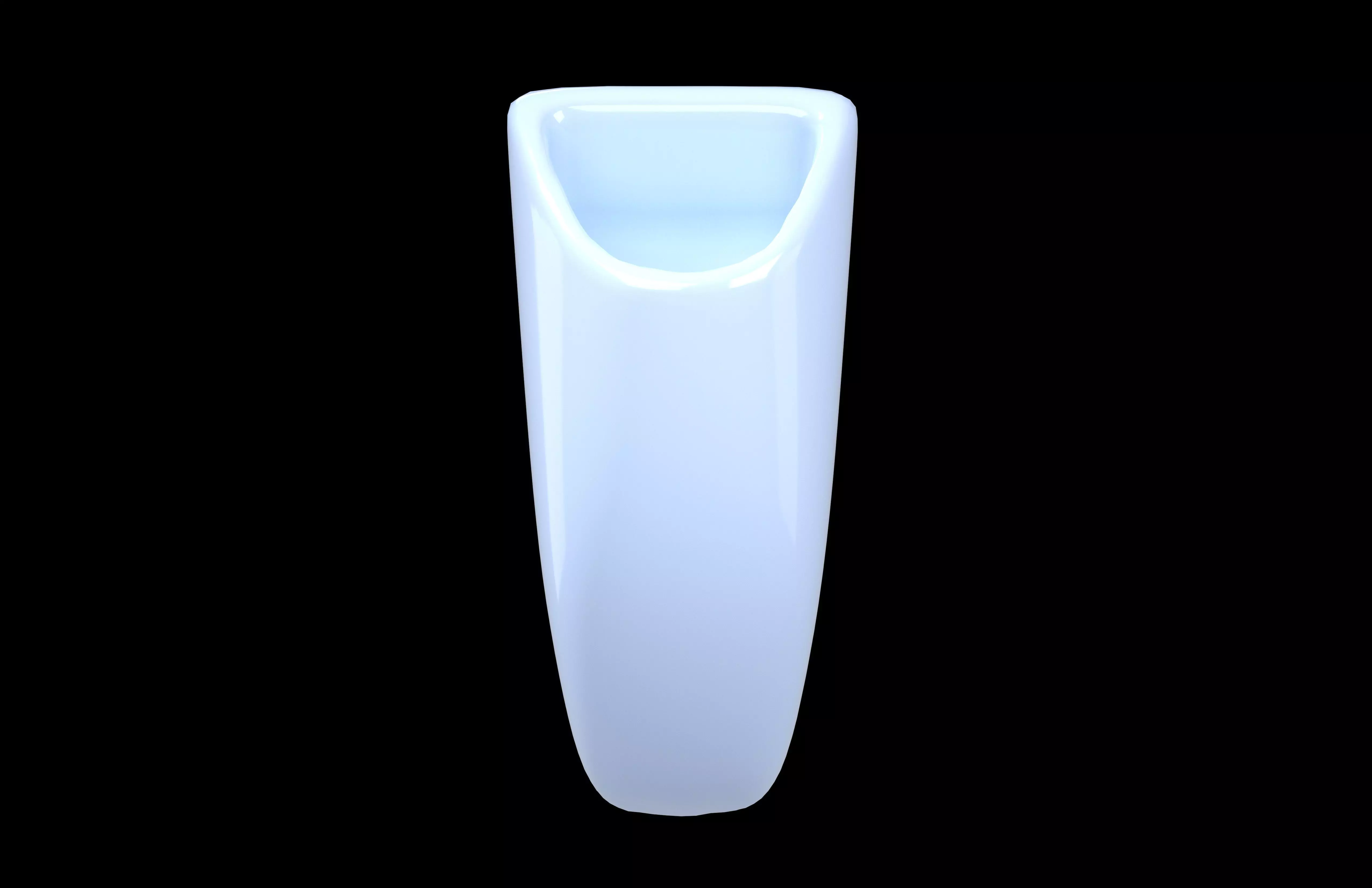 Urinal v2 003 Low-poly 3D model_1