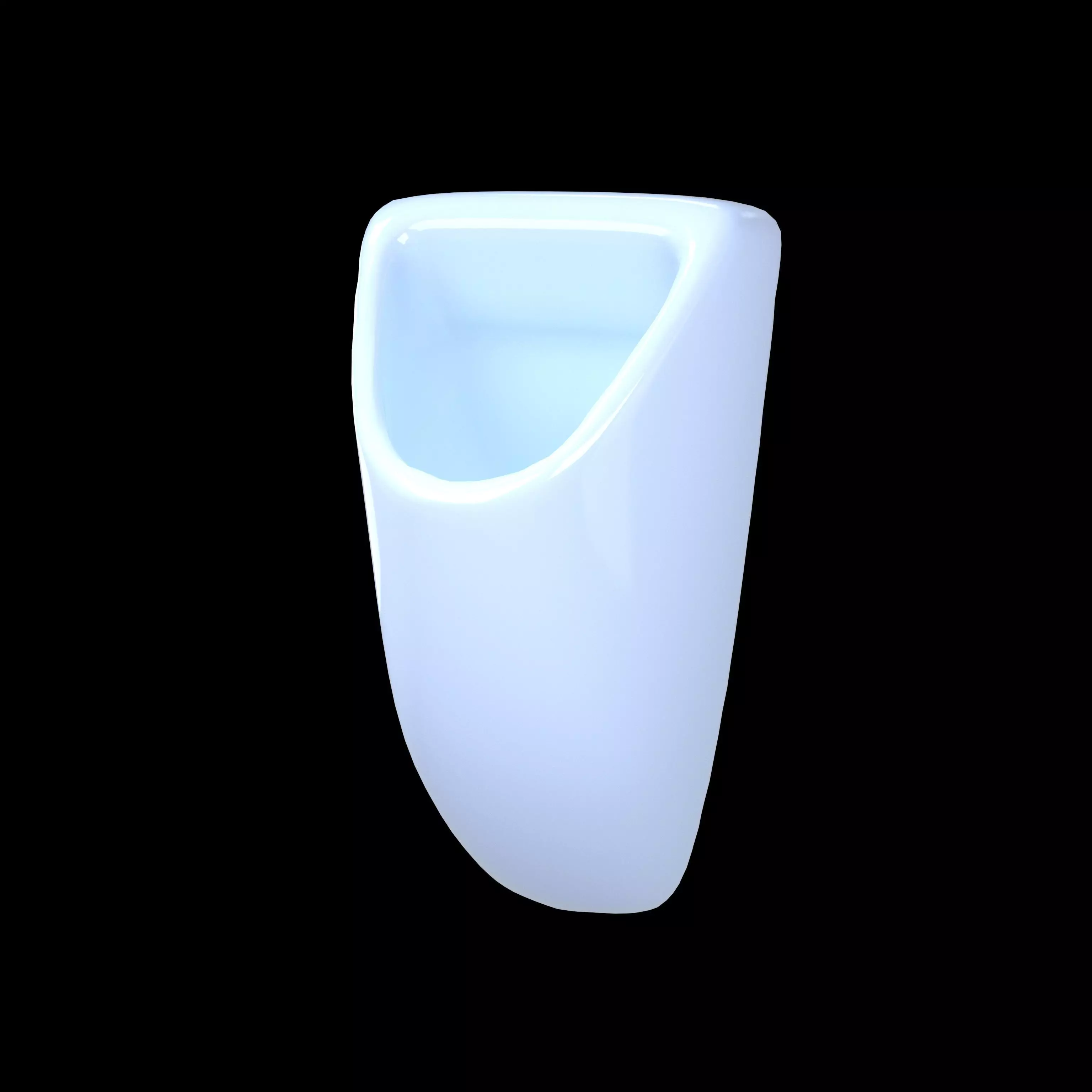 Urinal v2 003 Low-poly 3D model_0