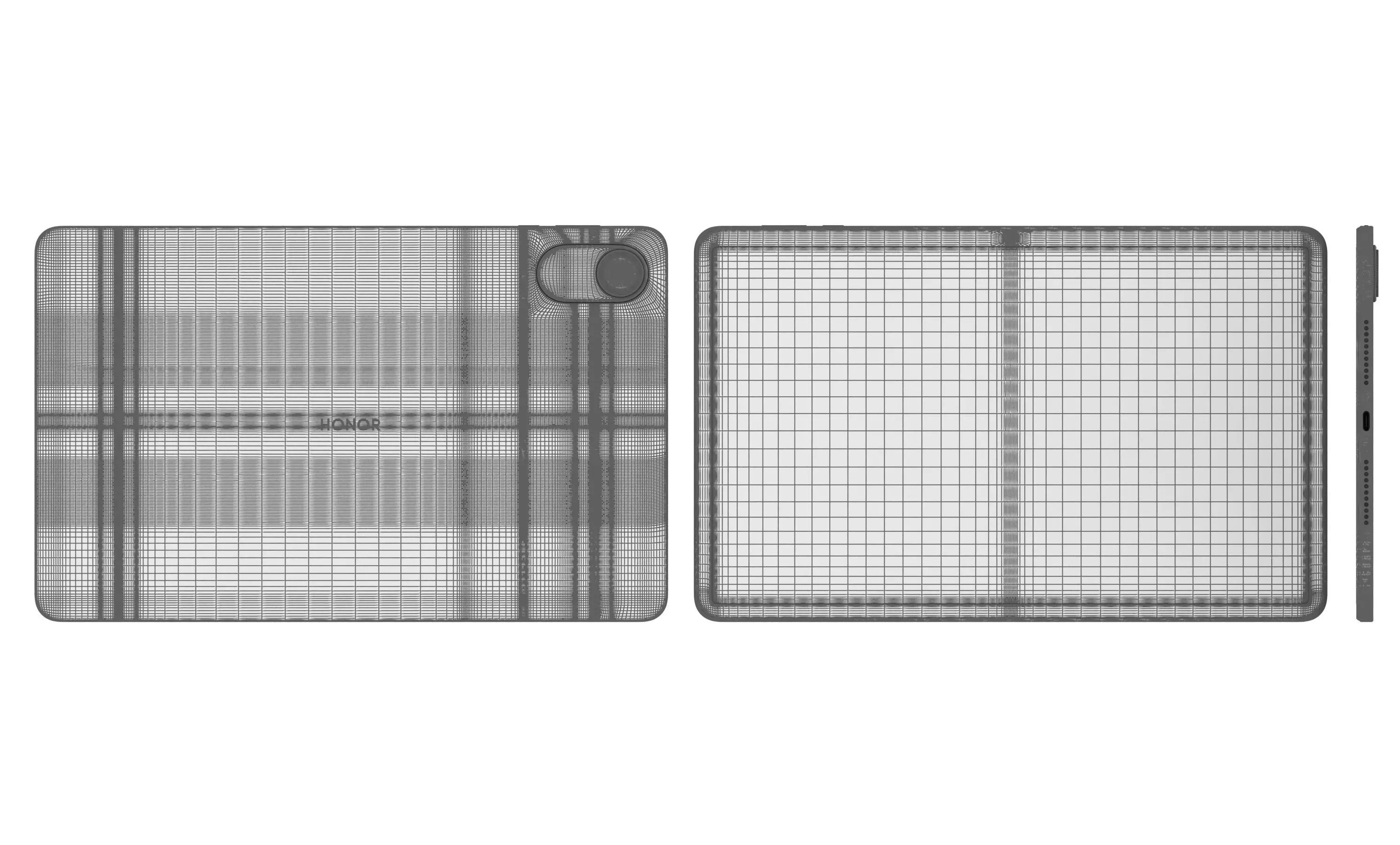 Honor Pad X8 Pro Black High Poly 3D model_12