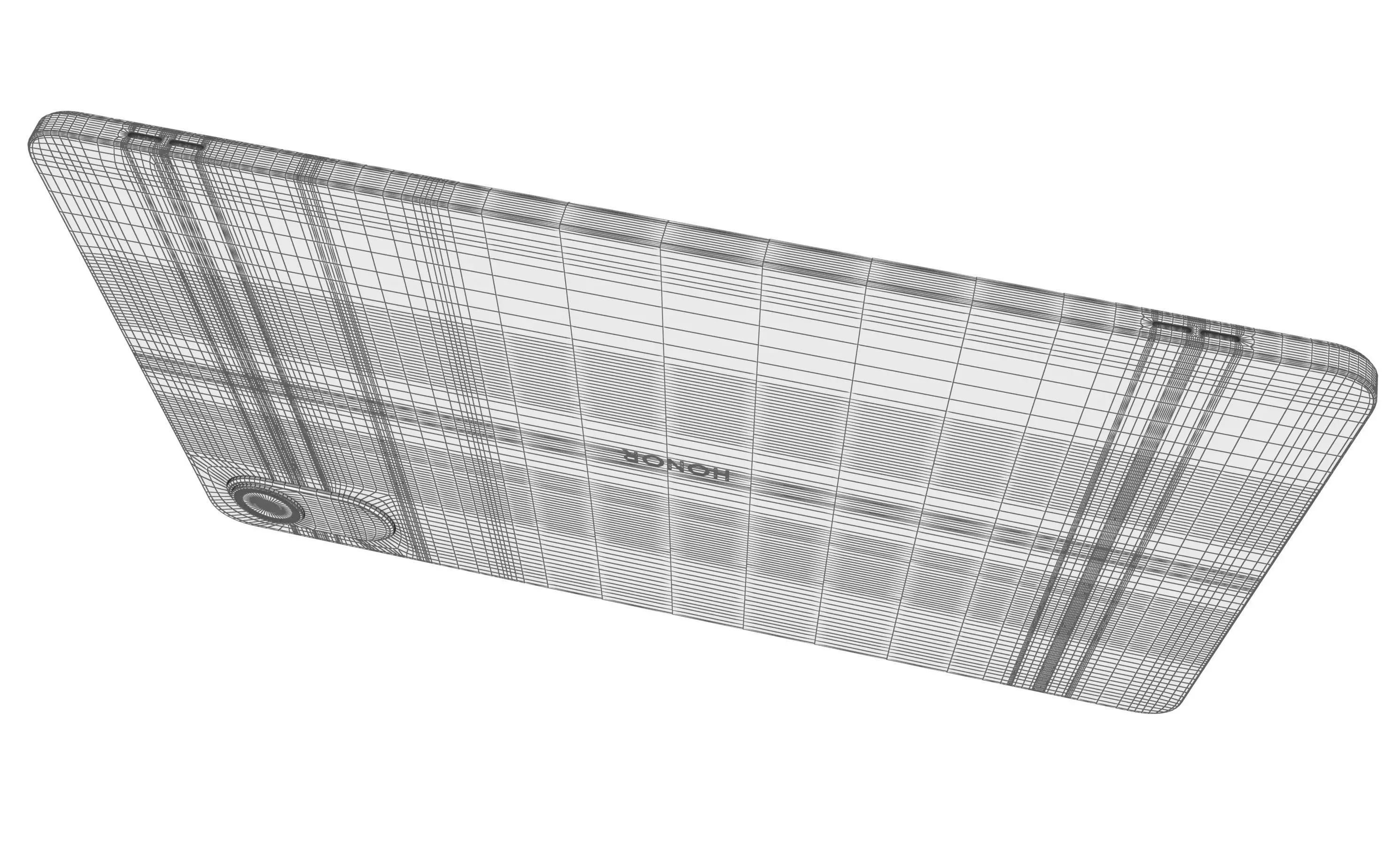 Honor Pad X8 Pro Black High Poly 3D model_16