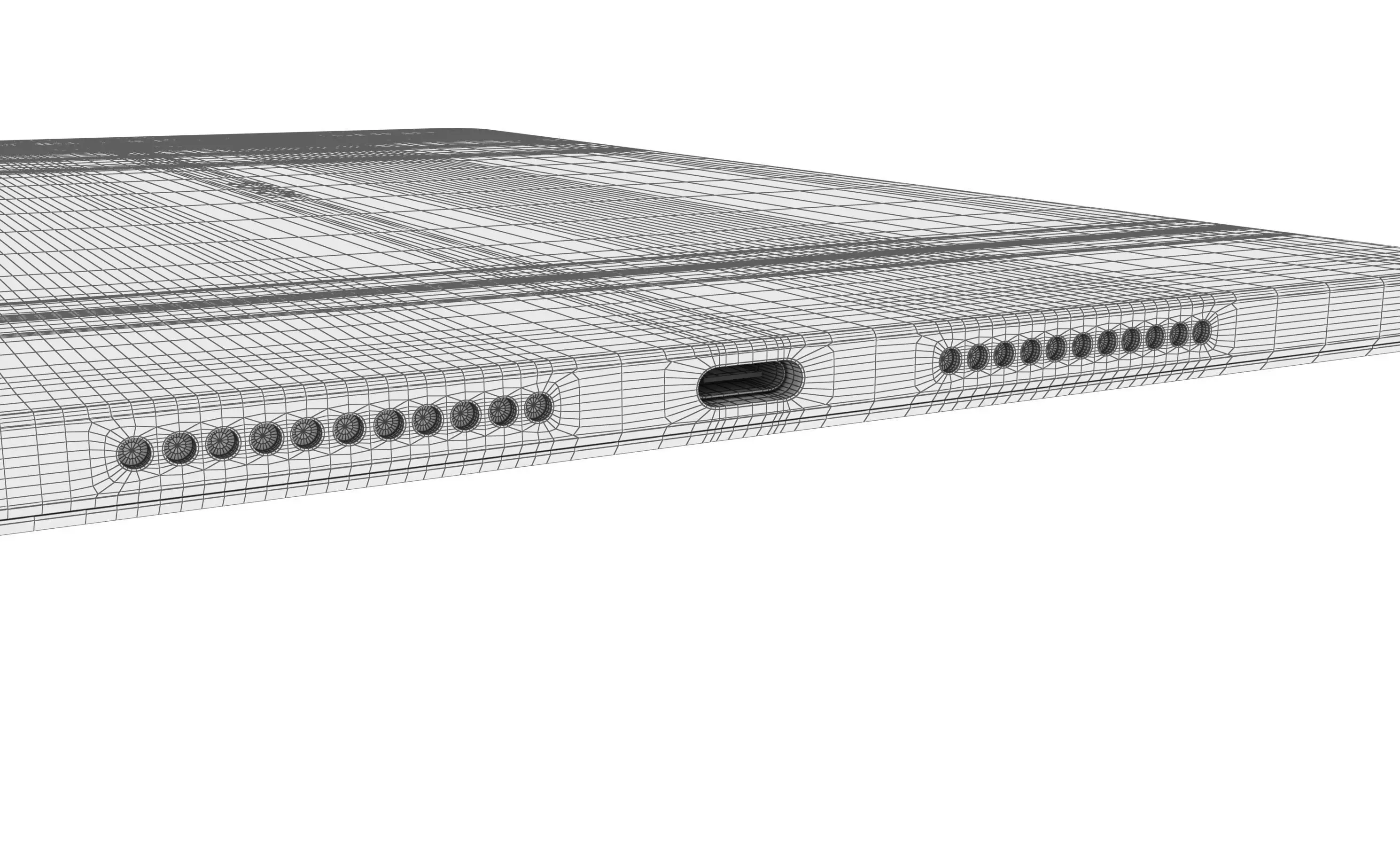 Honor Pad X8 Pro Black High Poly 3D model_23