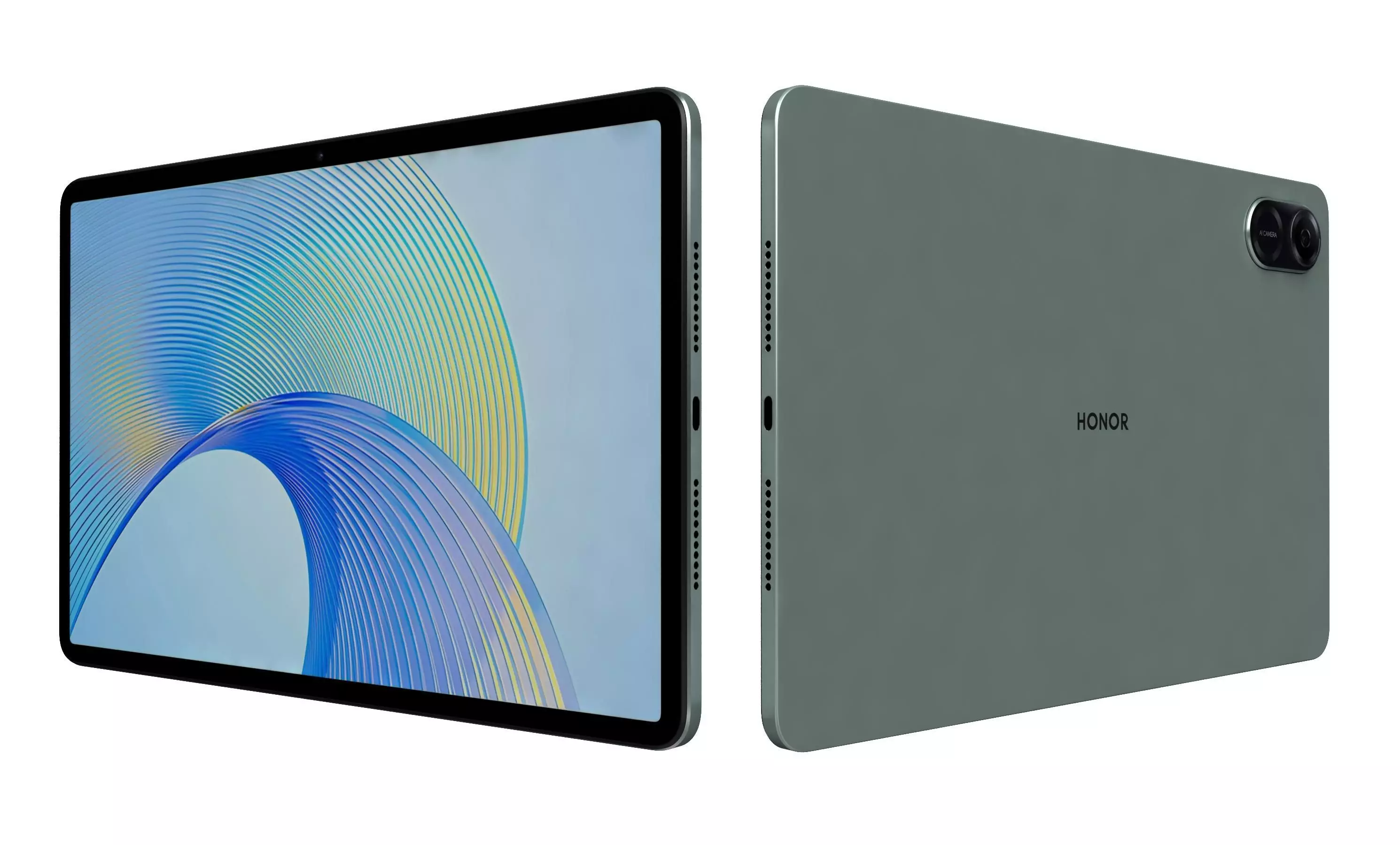 Honor Pad X8 Pro Green High Poly 3D model_27