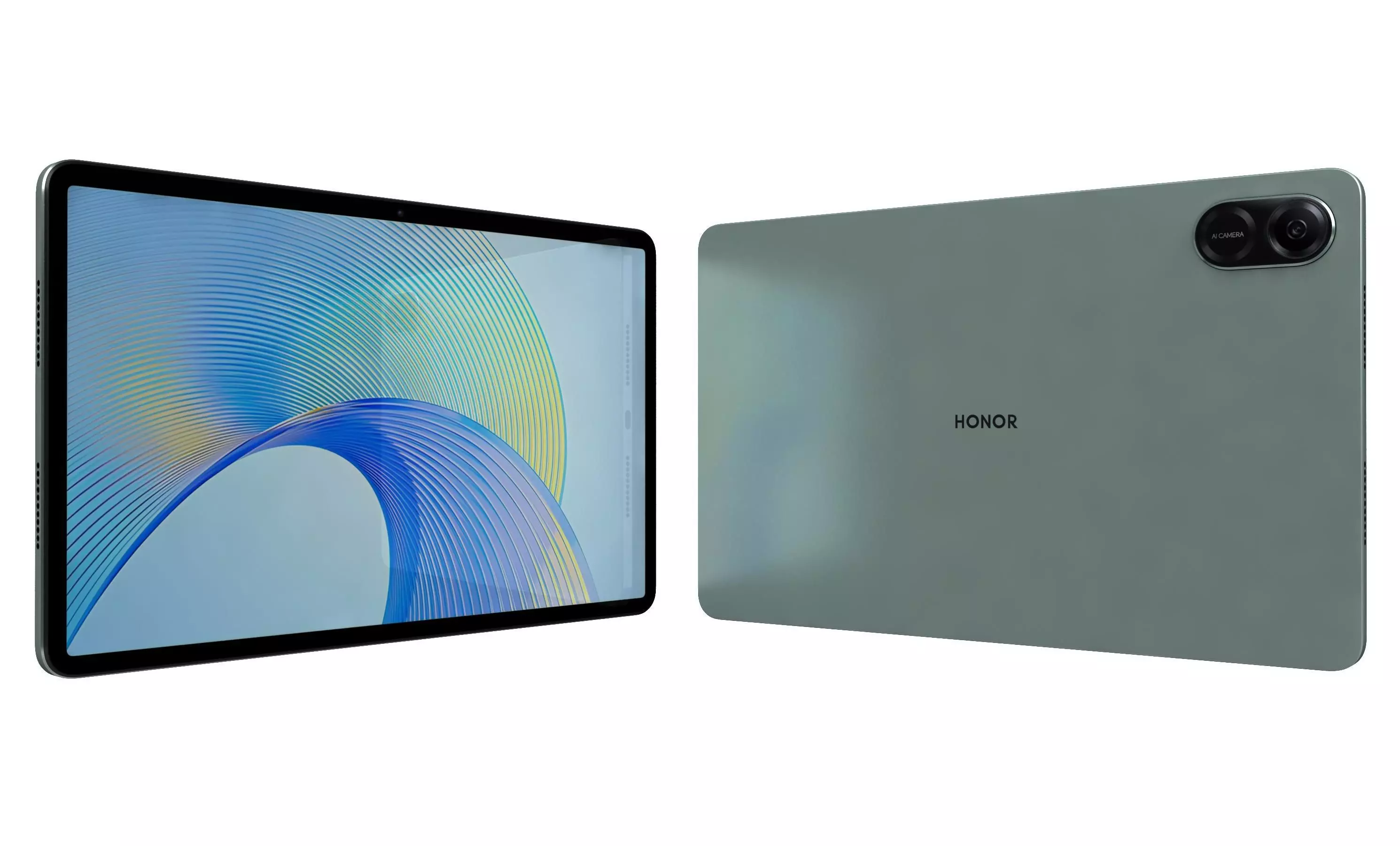 Honor Pad X8 Pro Green High Poly 3D model_0