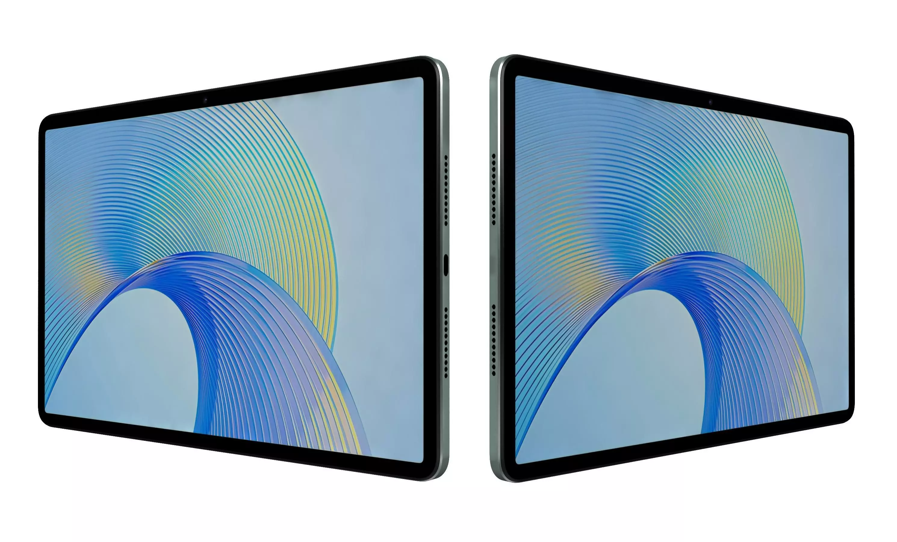 Honor Pad X8 Pro Green High Poly 3D model_26