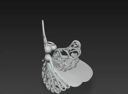 3D Flying Angel Christmas Decoration Model 3D print model_9