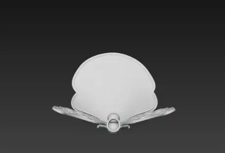 3D Flying Angel Christmas Decoration Model 3D print model_12