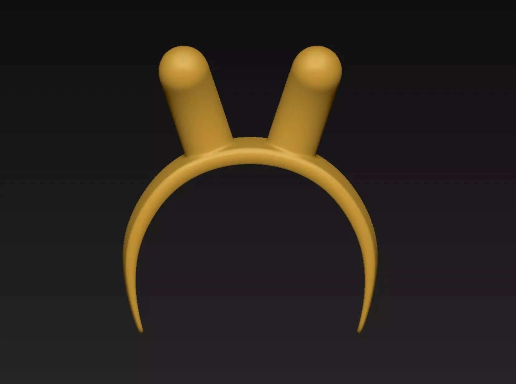Snail Headband 3D print model_1