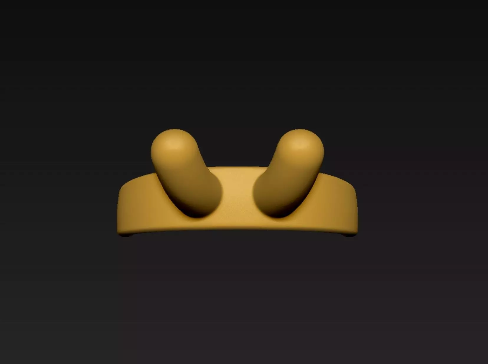 Snail Headband 3D print model_4