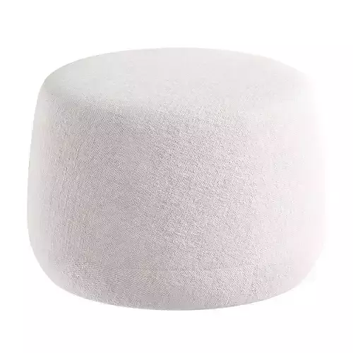 pouf white