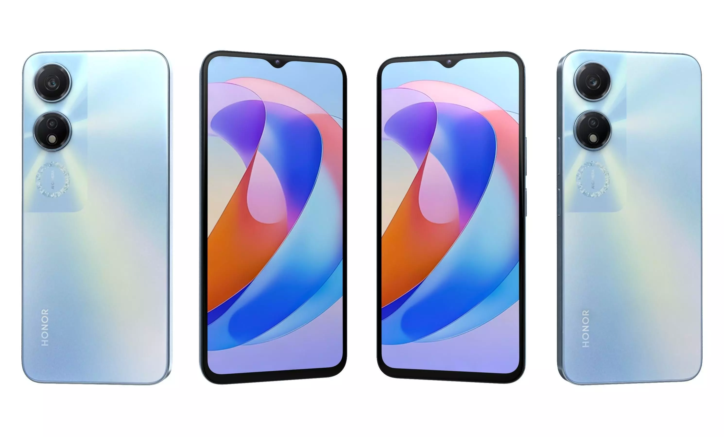 Honor Play 40 All Colors High Poly 3D model_8