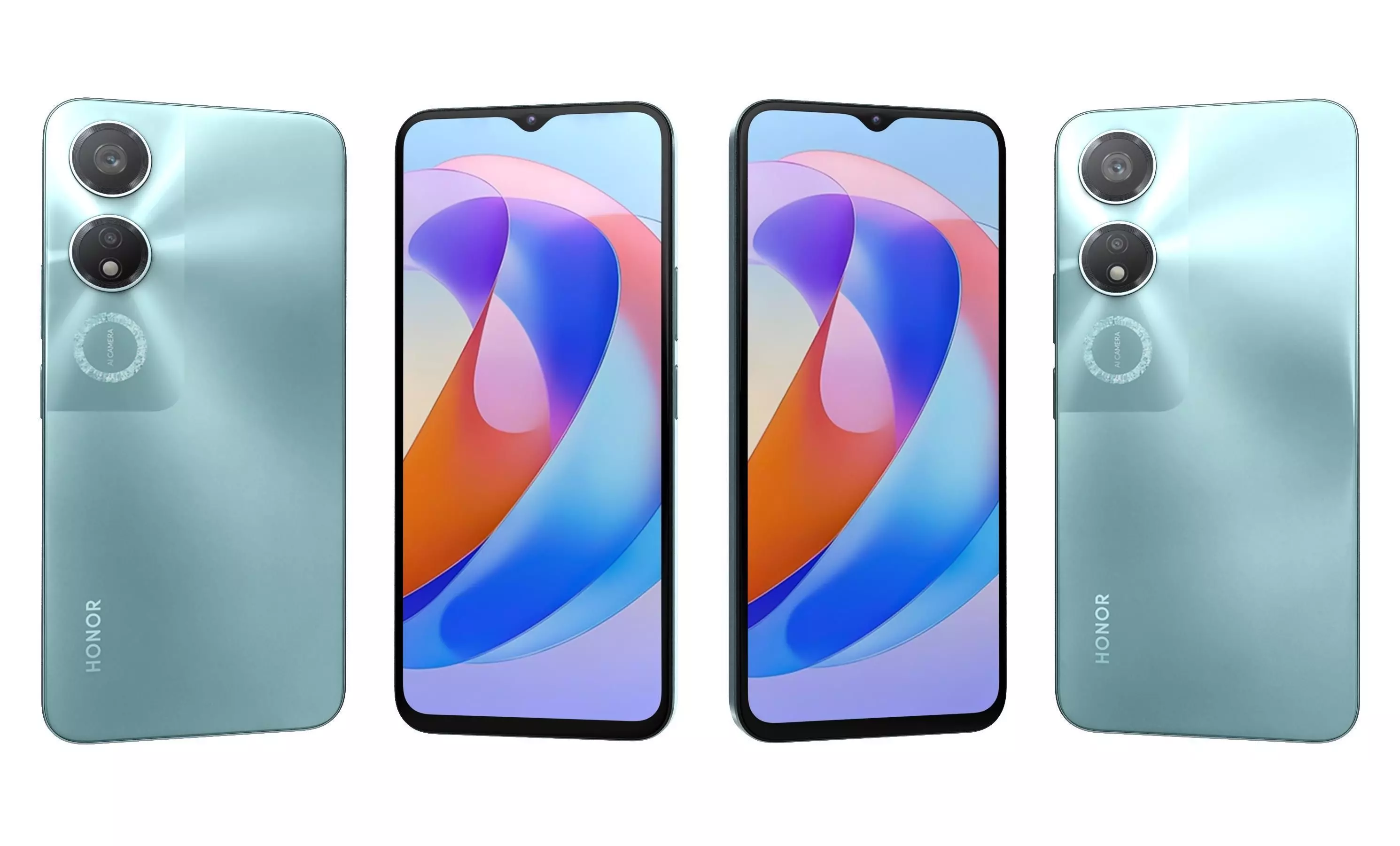 Honor Play 40 All Colors High Poly 3D model_14