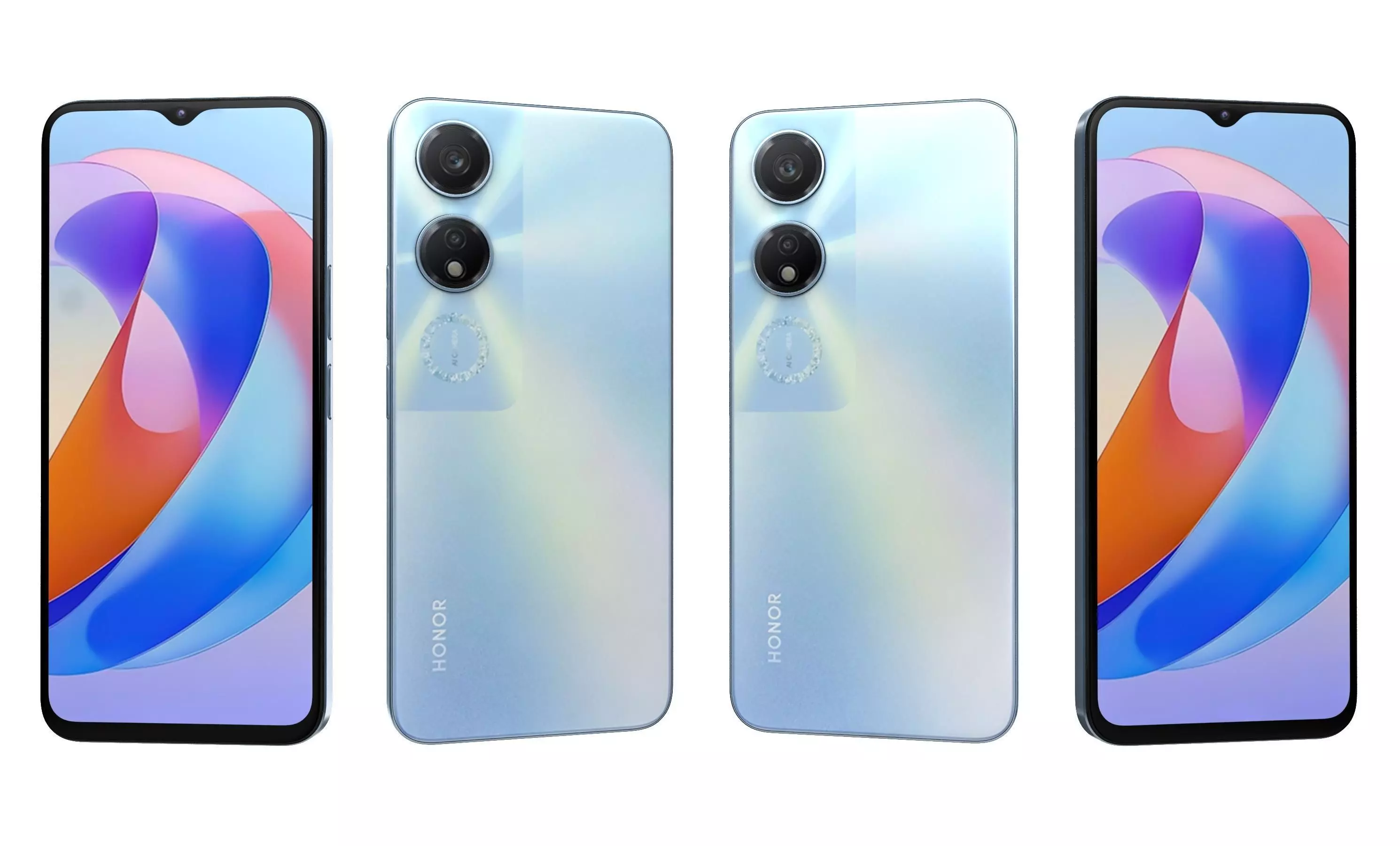 Honor Play 40 All Colors High Poly 3D model_7