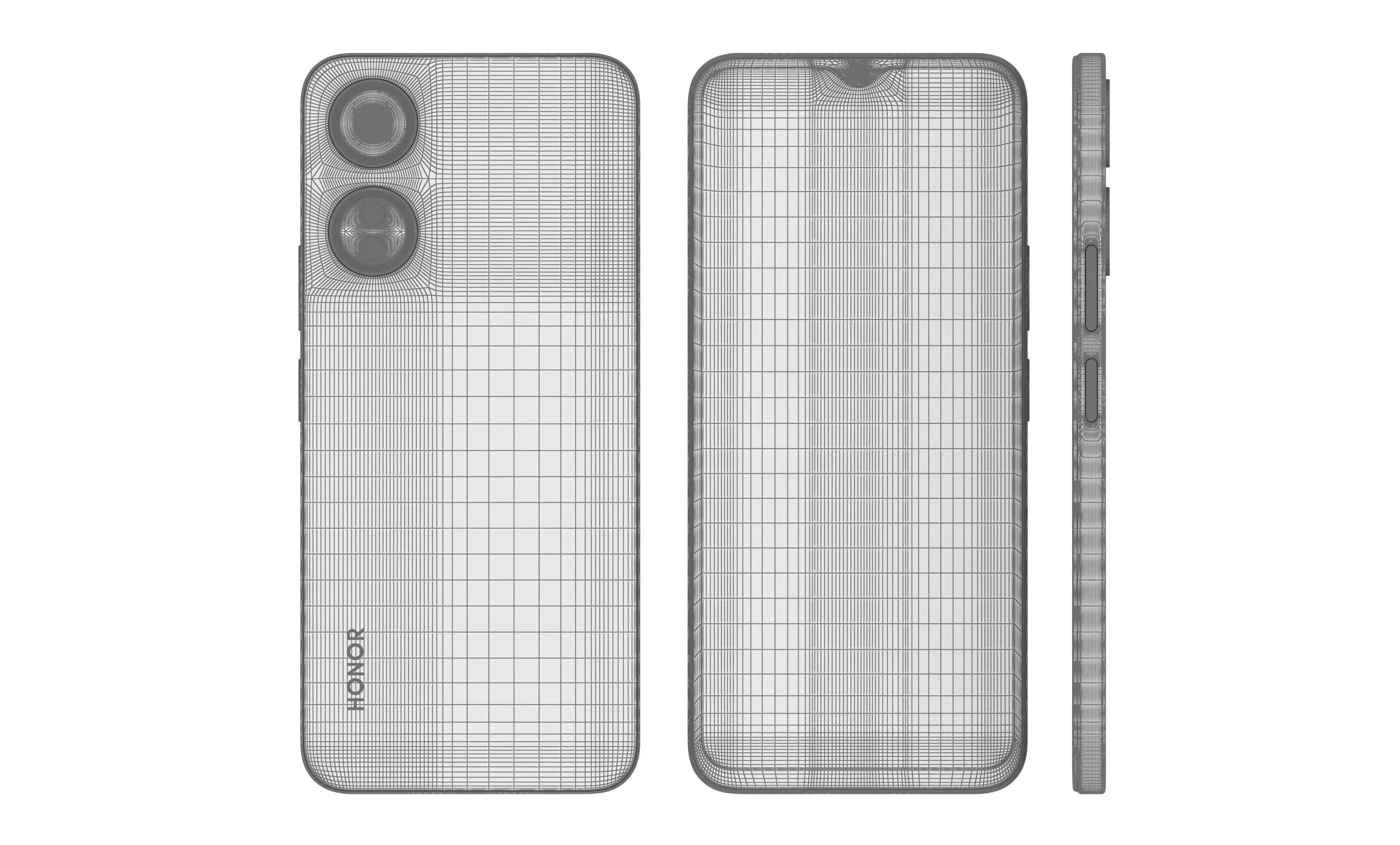 Honor Play 40 All Colors High Poly 3D model_37