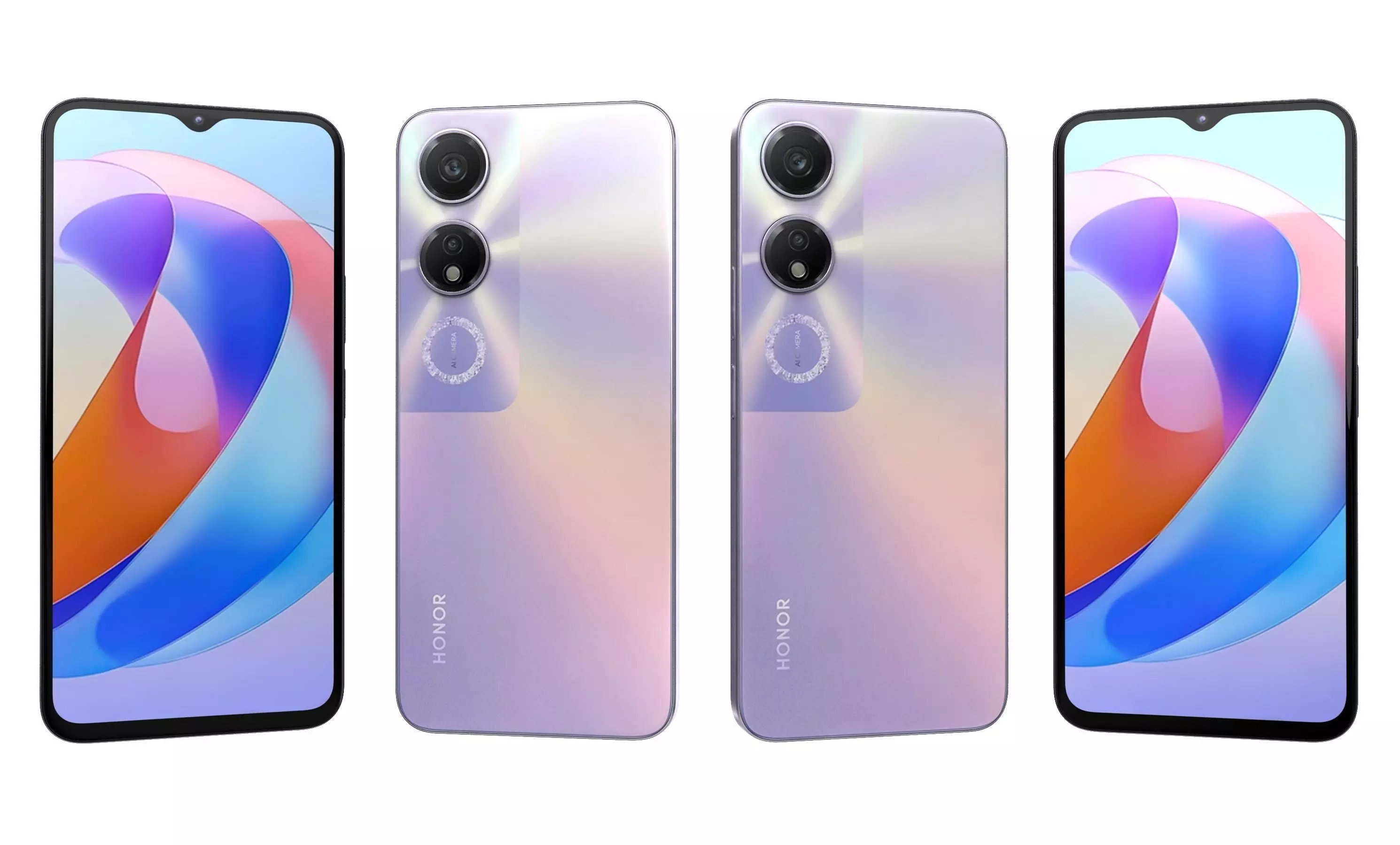 Honor Play 40 All Colors High Poly 3D model_25