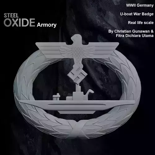 WWII Germany U-boat War Badge