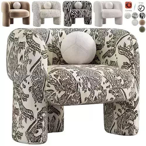 Emma armchair by Giulio Marelli