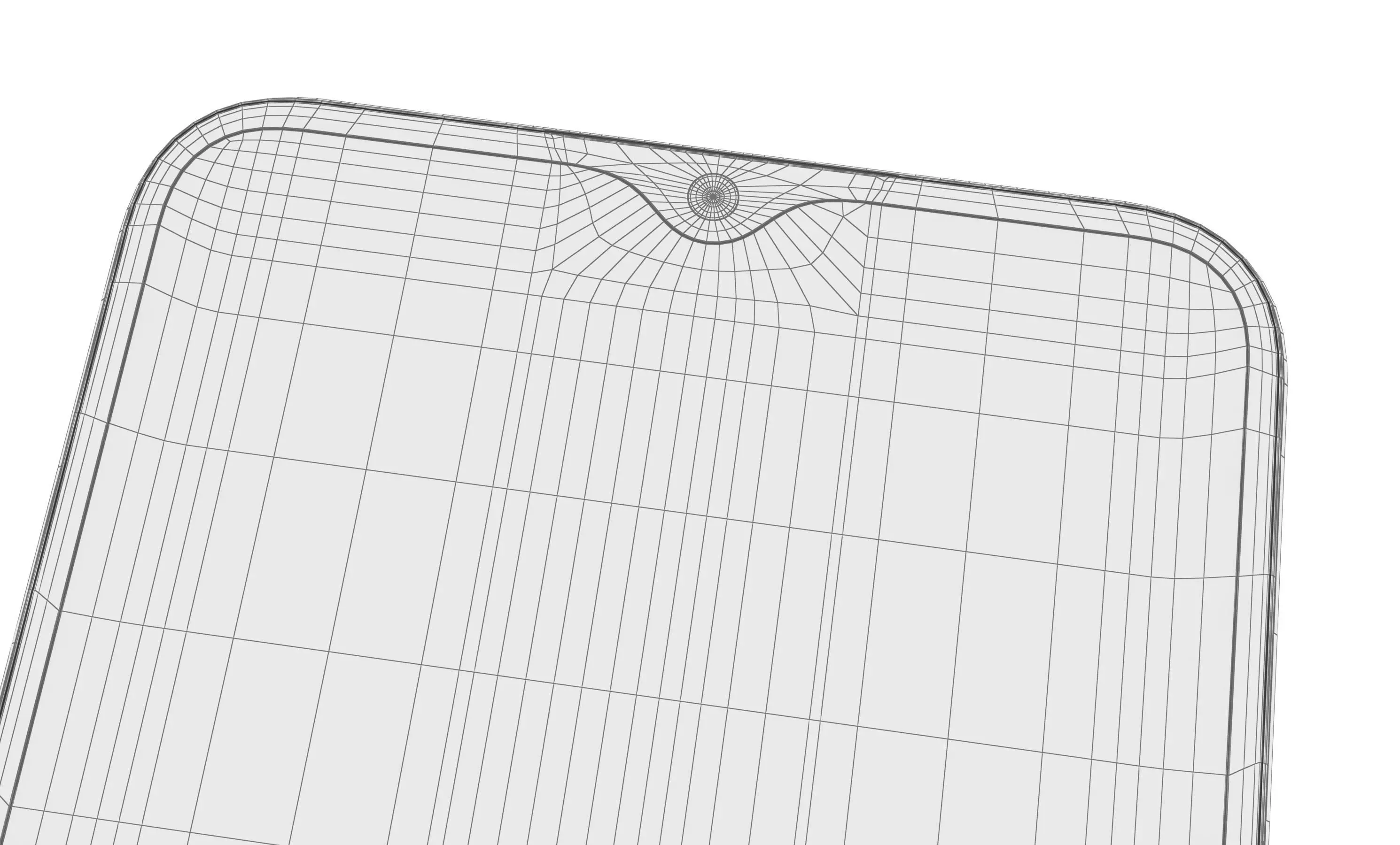 Honor Play 40 Green High Poly 3D model_26