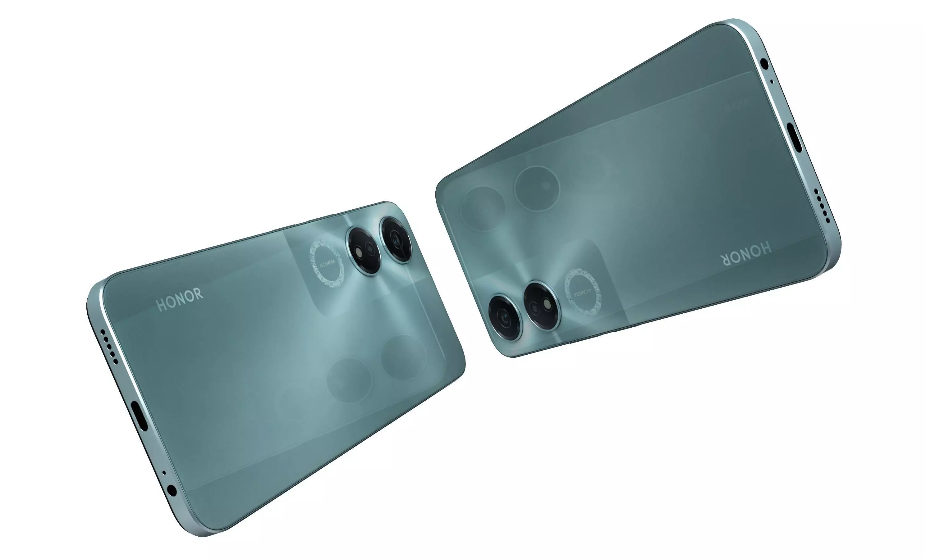 Honor Play 40 Green High Poly 3D model_18