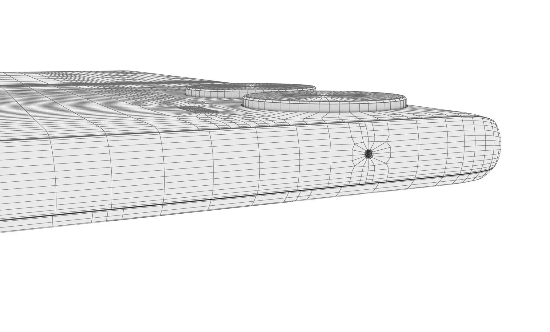 Honor Play 40 Plus Black High Poly 3D model_14