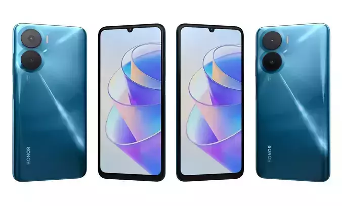 Honor Play 40 Plus Blue High Poly