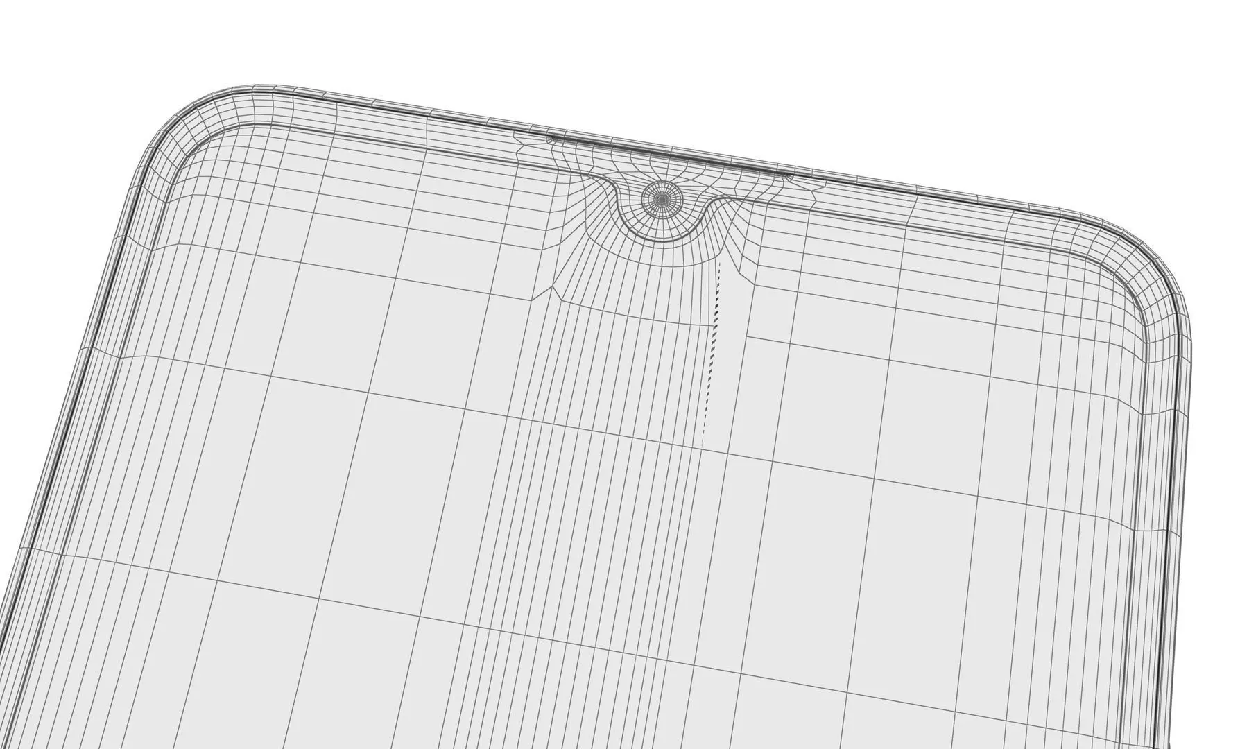 Honor Play 40 Plus Purple High Poly 3D model_17